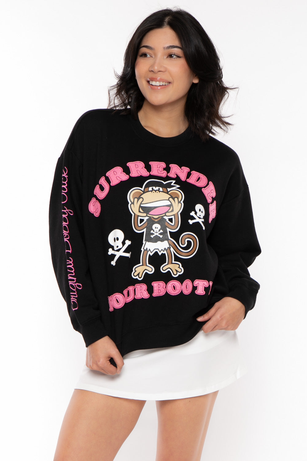 Surrender - Bobby Jack Oversized Premium Sweatshirt - Black — image 15