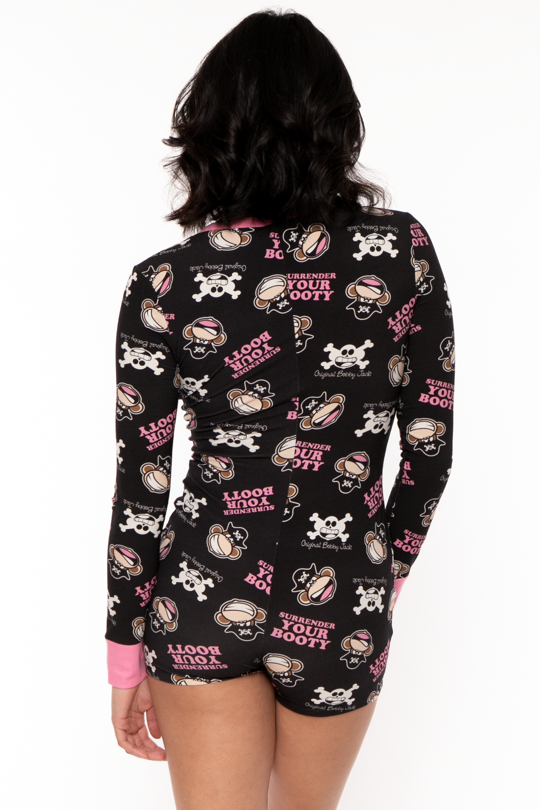 Surrender - Bobby Jack Pajama Onesie - Black — image 7