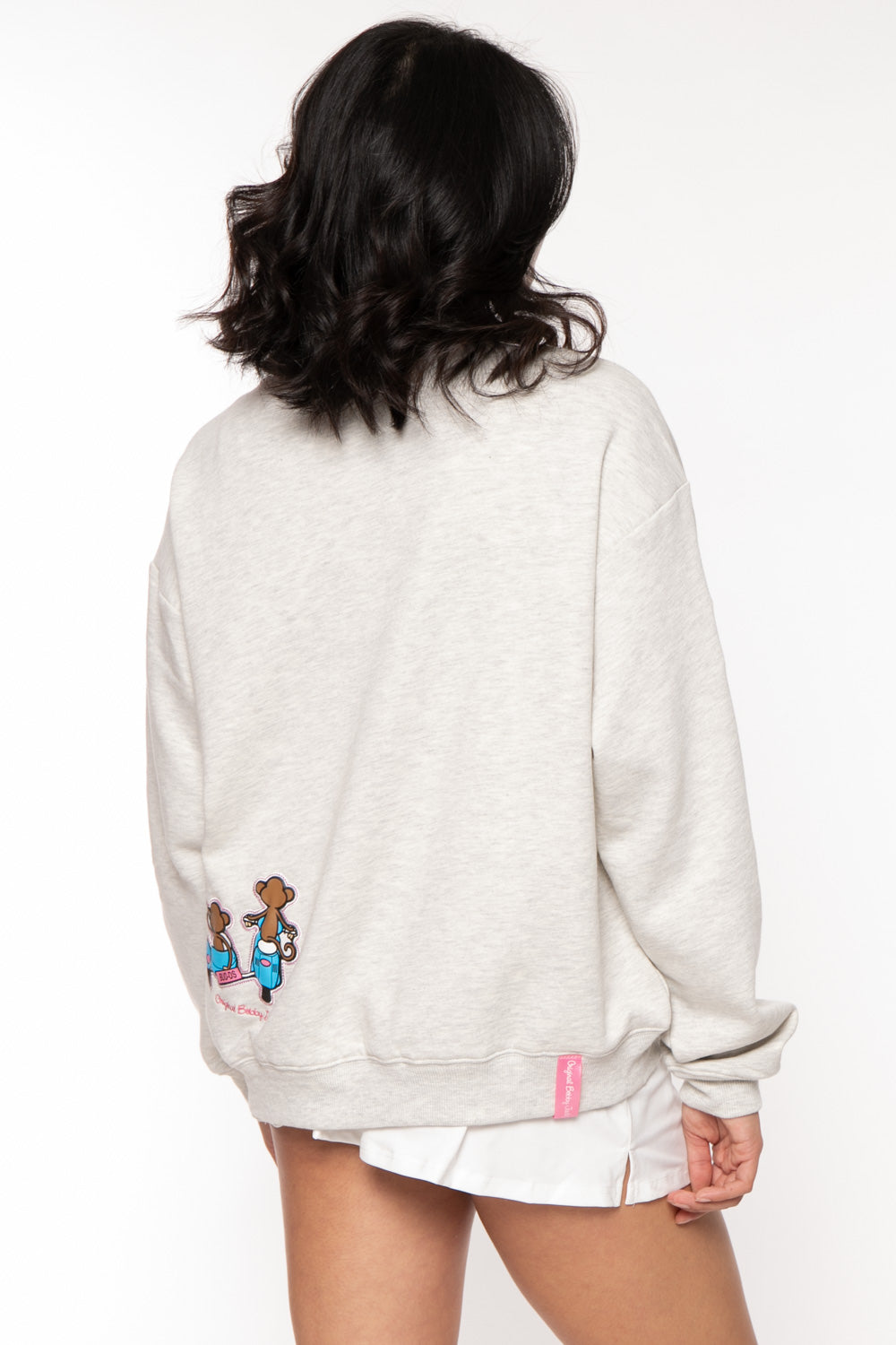 Besties - Bobby Jack Oversized Premium Sweatshirt - Heather Grey — image 14