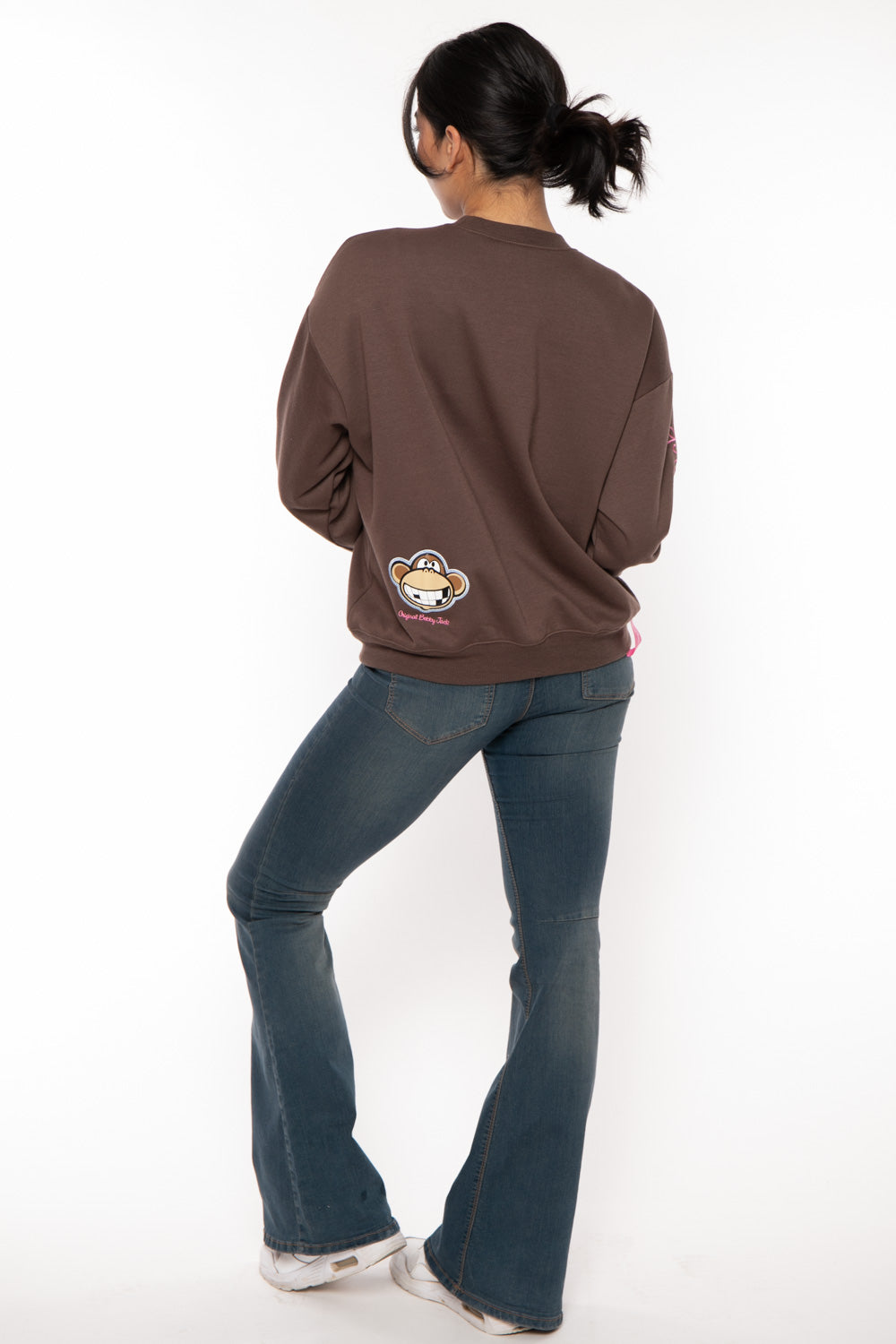 I Love Candy - Bobby Jack Oversized Premium Sweatshirt - Brown — image 13