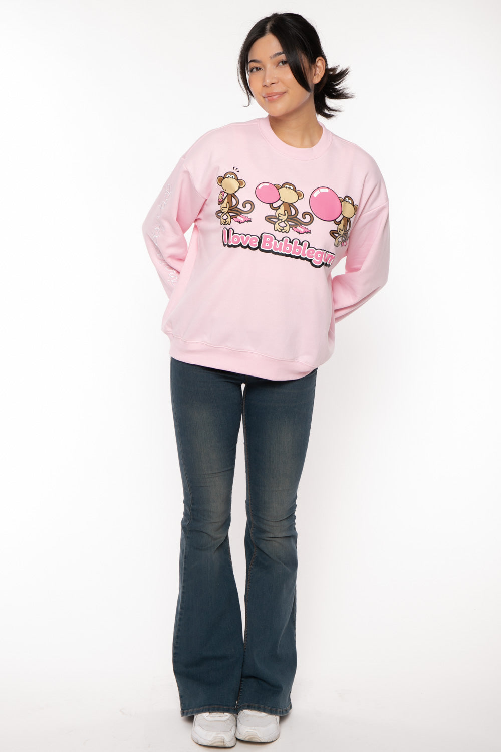 Bubblegum - Bobby Jack Oversized Premium Sweatshirt - Pink — image 14