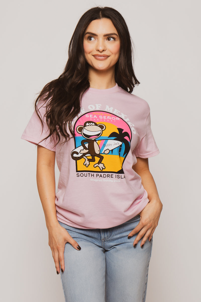 Gulf Of Mexico - Bobby Jack Unisex T-Shirt - Pink — image 3