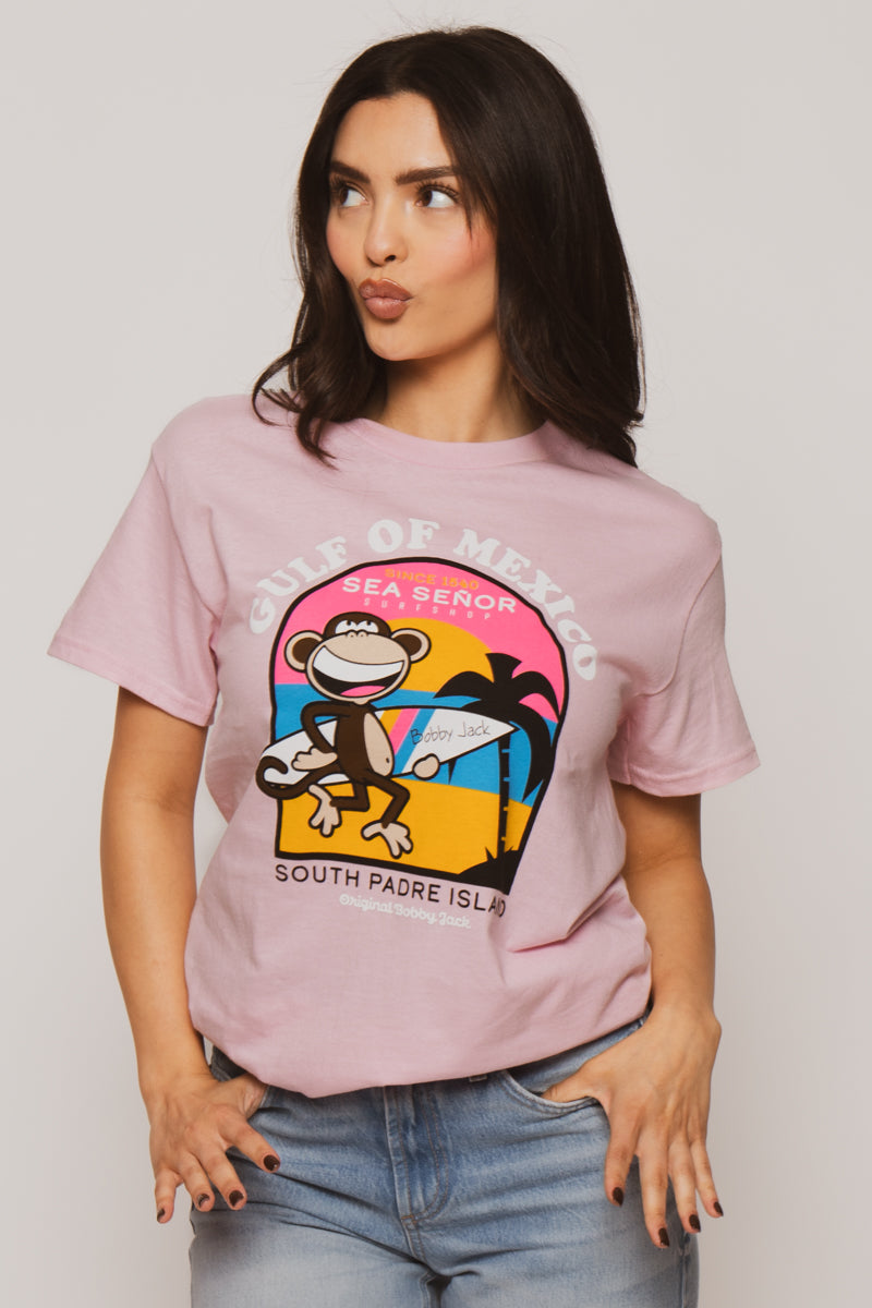 Gulf Of Mexico - Bobby Jack Unisex T-Shirt - Pink — image 4