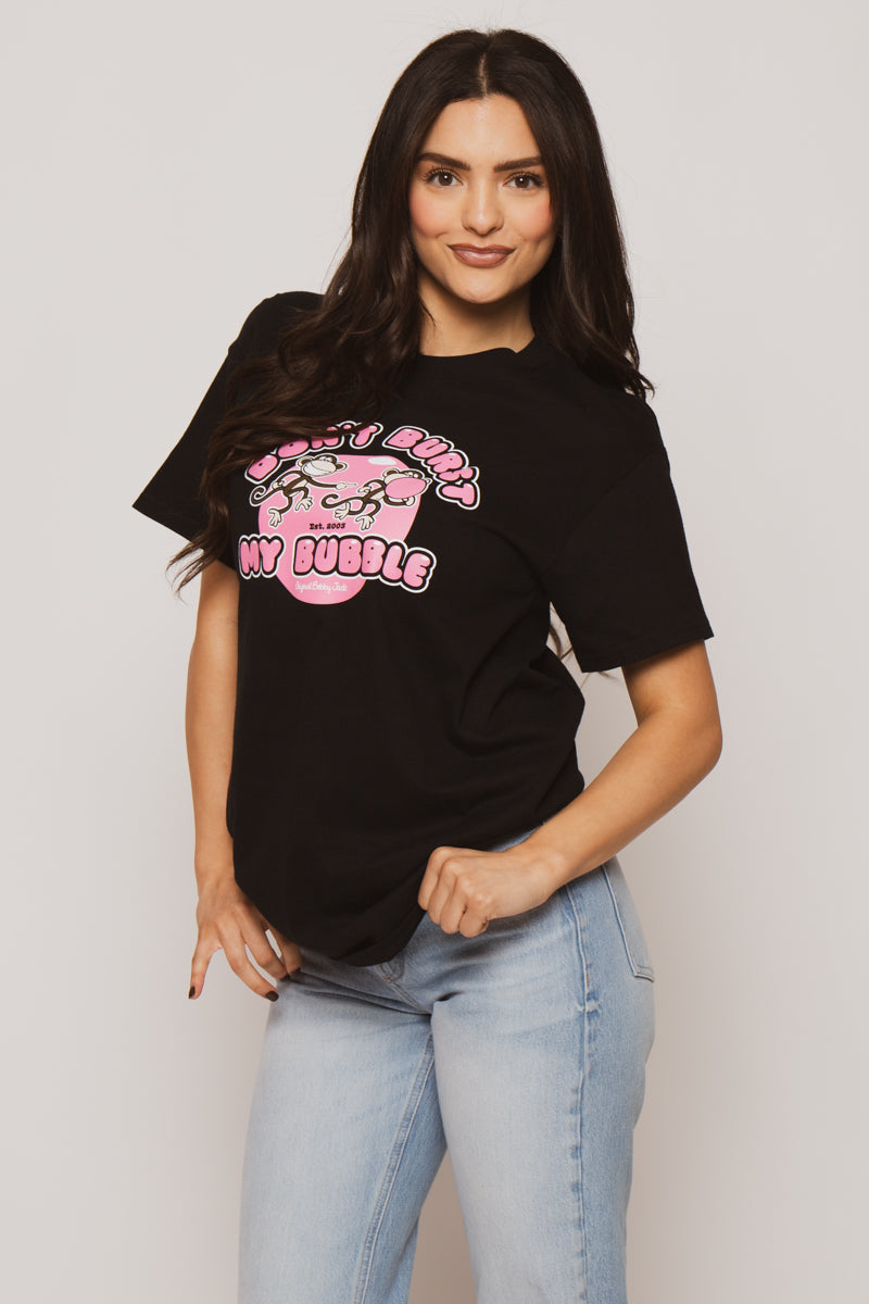 Don't Burst - Bobby Jack Unisex T-Shirt - Black — image 4
