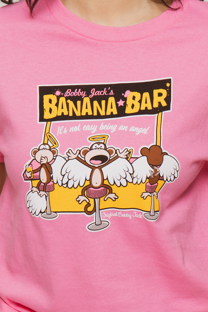 Banana Bar - Bobby Jack Unisex T-Shirt - Pink — image 8