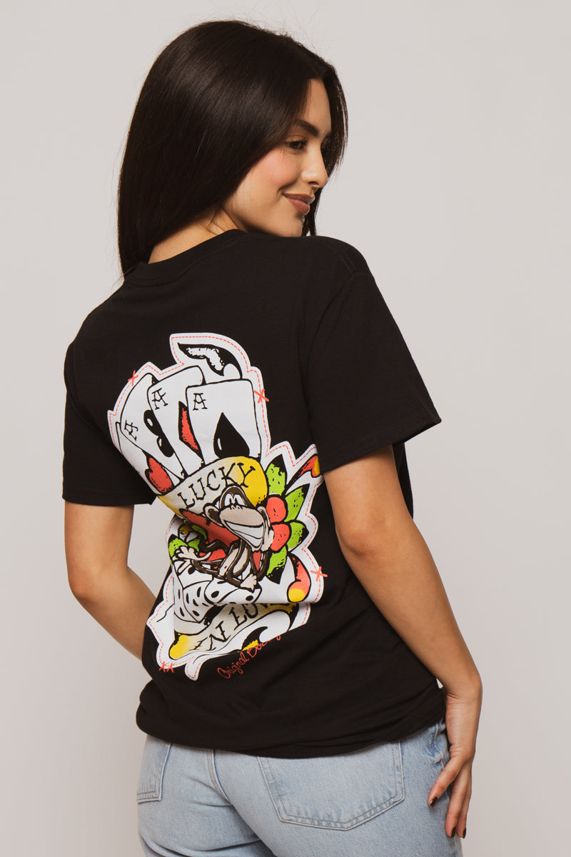 Lucky - Bobby Jack Limited Unisex T-Shirt - Black — image 3