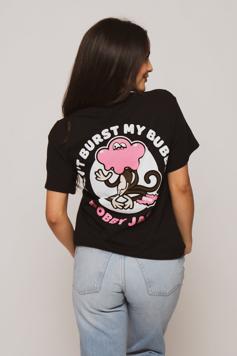 Don't Burst - Bobby Jack Limited Unisex T-Shirt - Black — image 2
