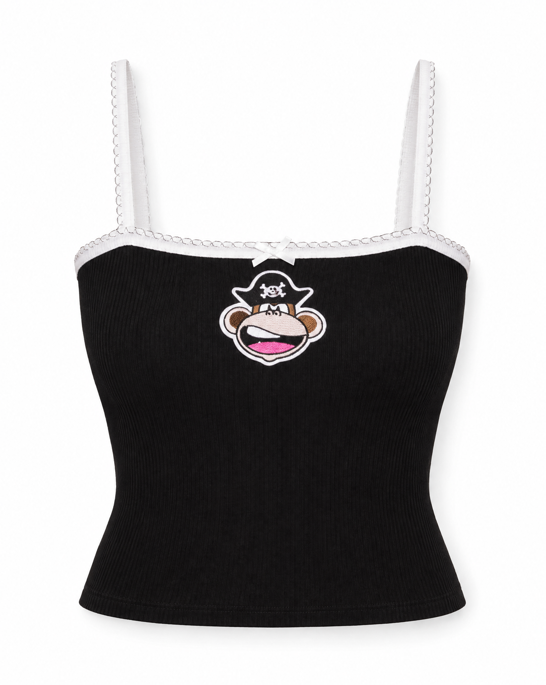 Ahoy Matey - Bobby Jack Cami Top - Black — image 1