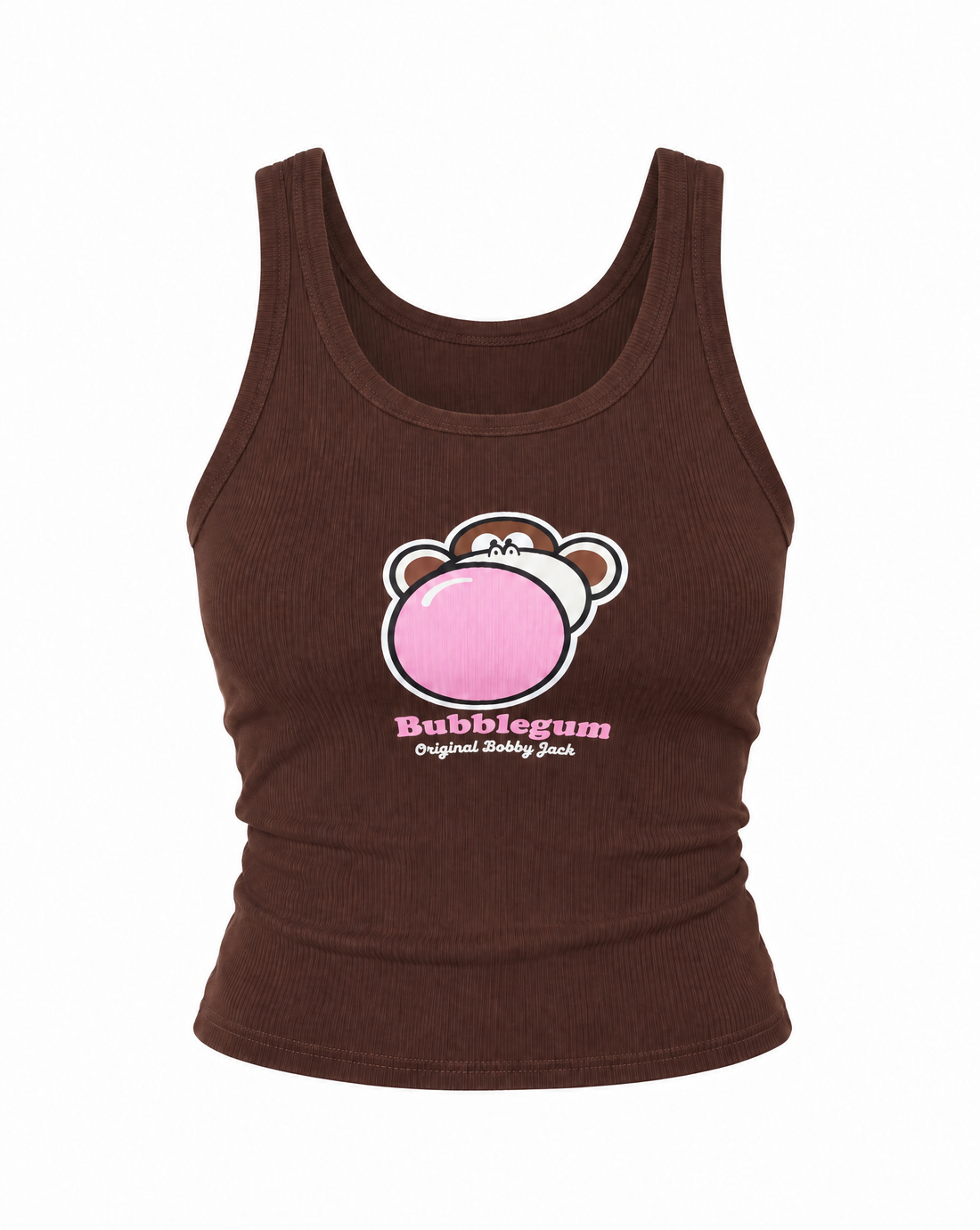 Bubblegum- Bobby Jack Tank Top - Brown — image 1