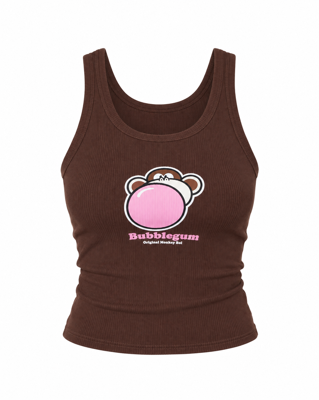 Bubblegum- Bobby Jack Tank Top - Brown — image 1
