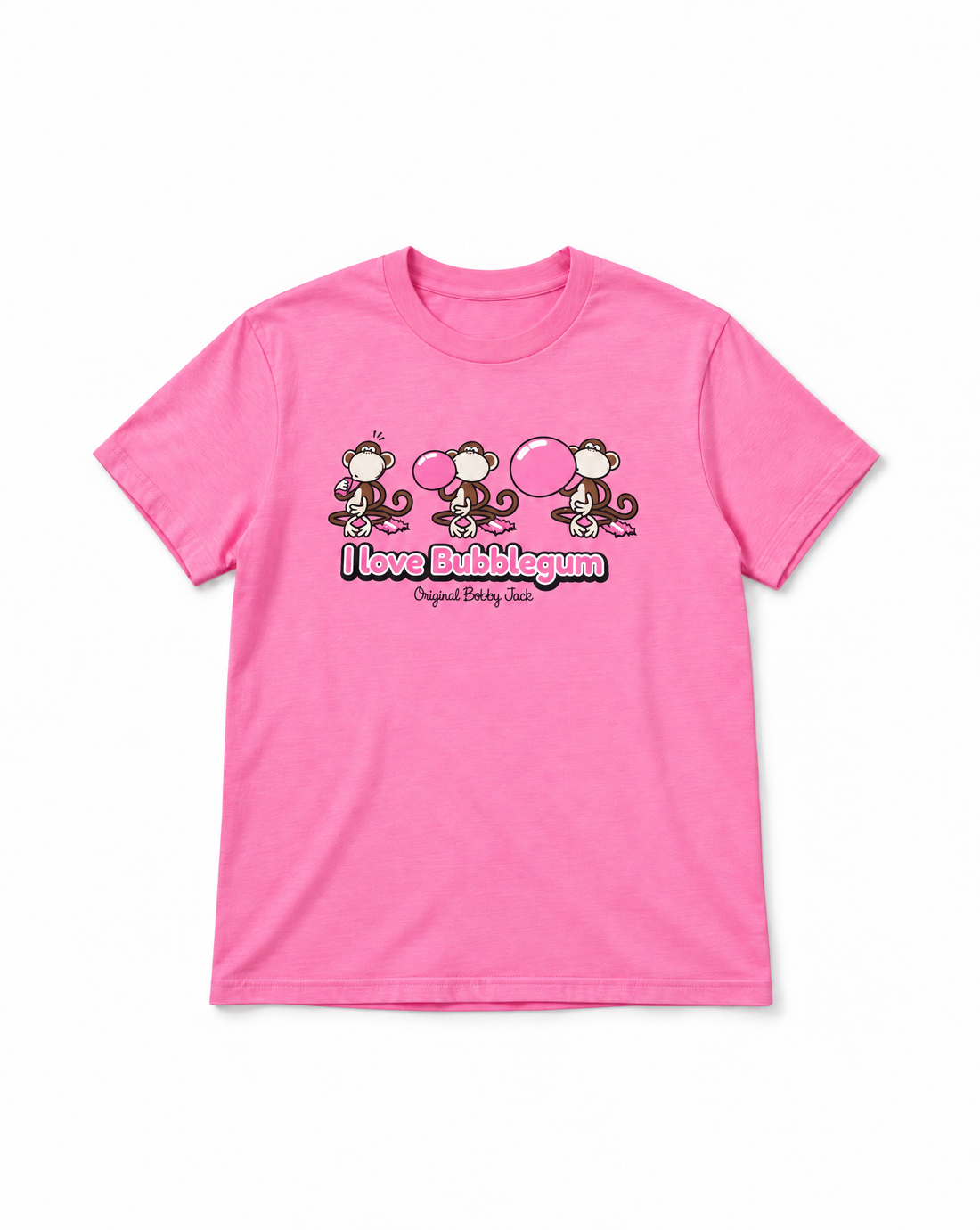Bubblegum - Bobby Jack Boyfriend T-Shirt -Pink — image 1
