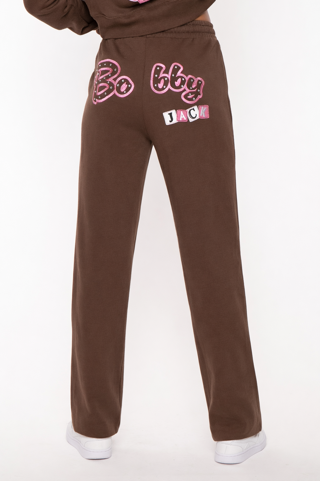 Bobby Jack Hoodie & Pants Set - Don't Burst My Bubble - Brown — image 10