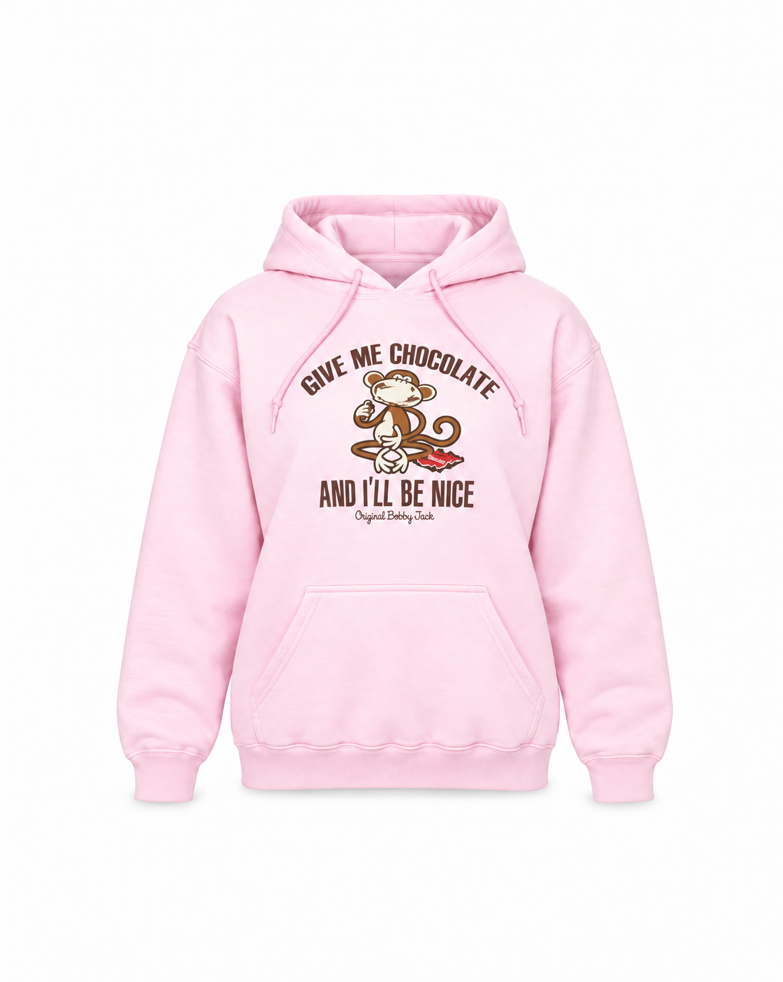 Give Me Chocolate - Bobby Jack Hoodie - Pink — image 1