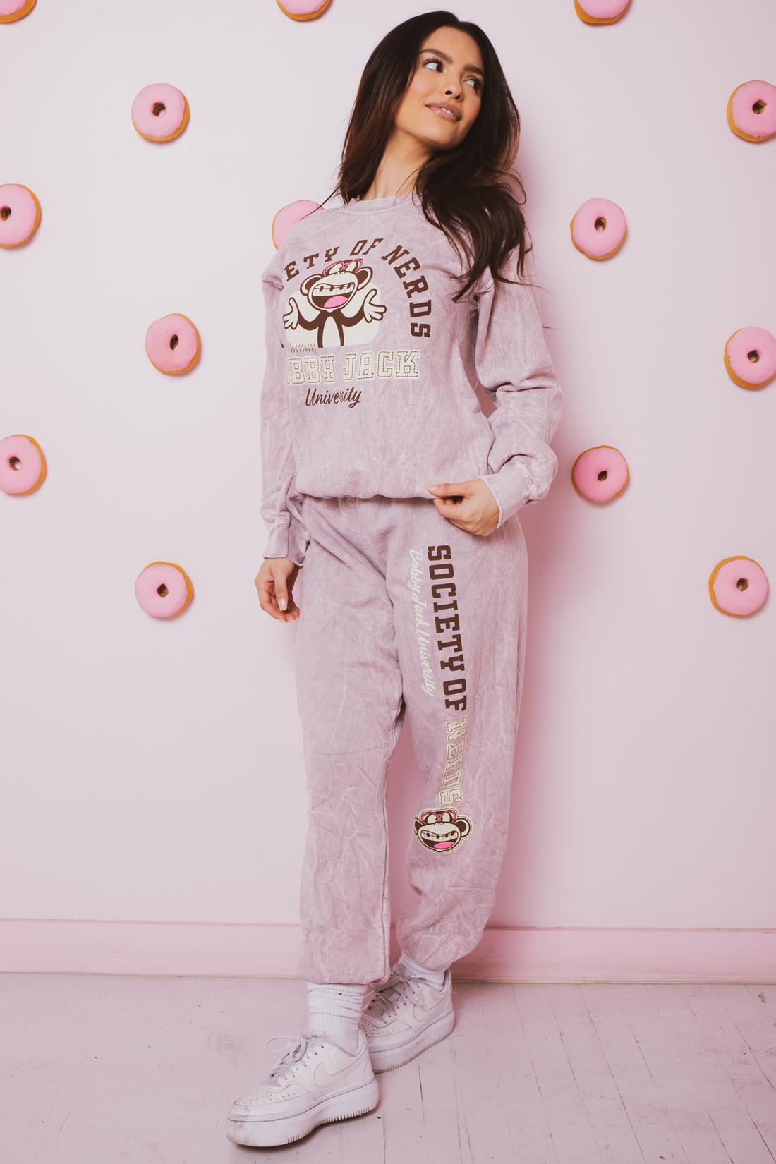 Nerds - Bobby Jack Vintage Sweatpants - Taupe — image 4