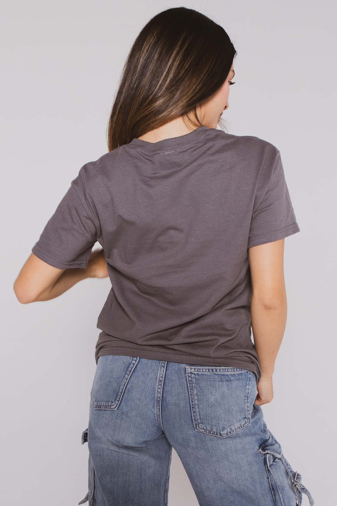 Not Listening - Bobby Jack Boyfriend T-Shirt -Charcoal — image 5