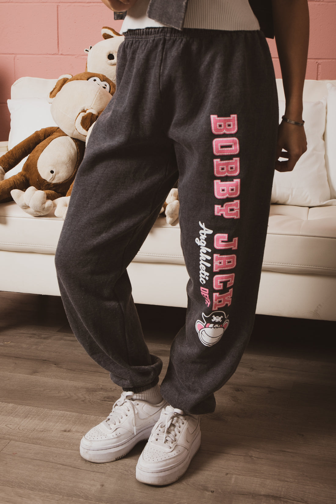 Booty Bay - Bobby Jack Vintage Sweatpants - Black — image 3