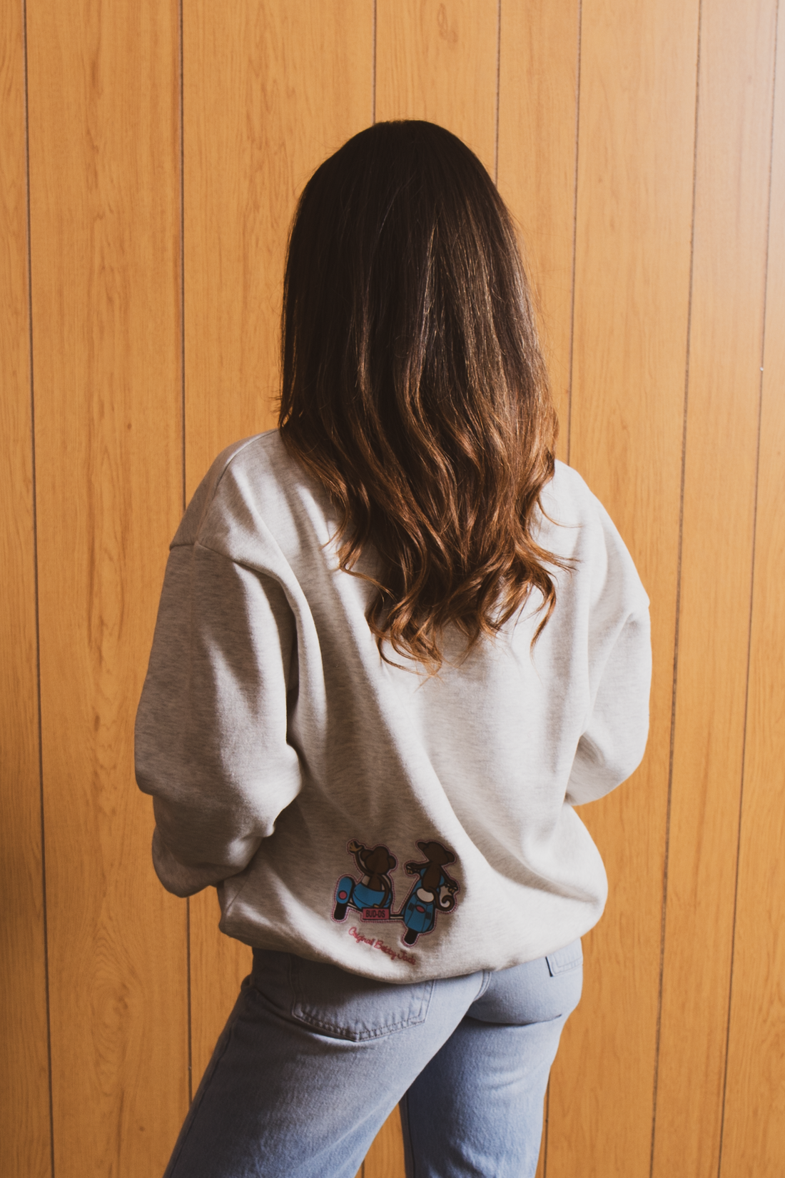 Besties - Bobby Jack Oversized Premium Sweatshirt - Heather Grey — image 6