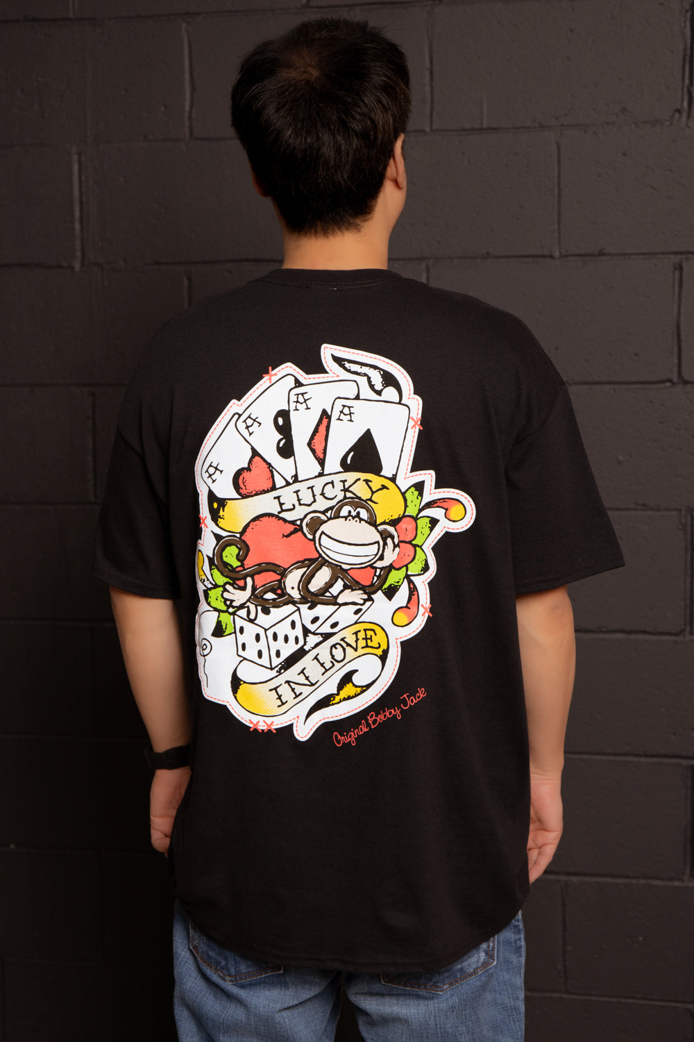 Lucky - Bobby Jack Limited Unisex T-Shirt - Black — image 8