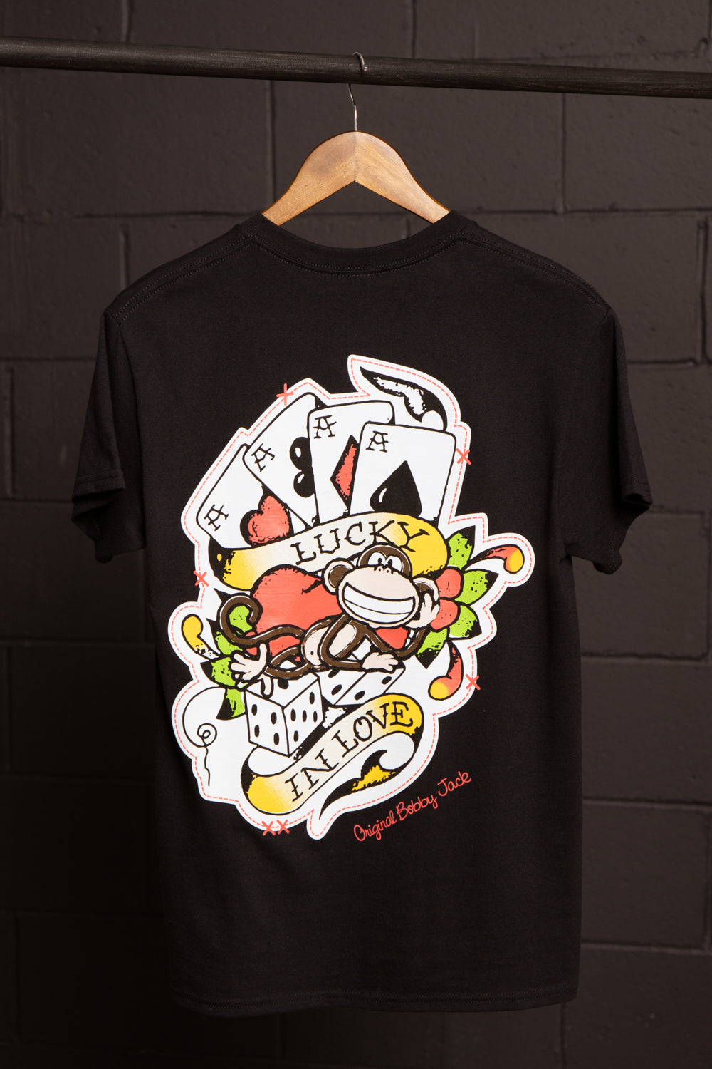 Lucky - Bobby Jack Limited Unisex T-Shirt - Black — image 4