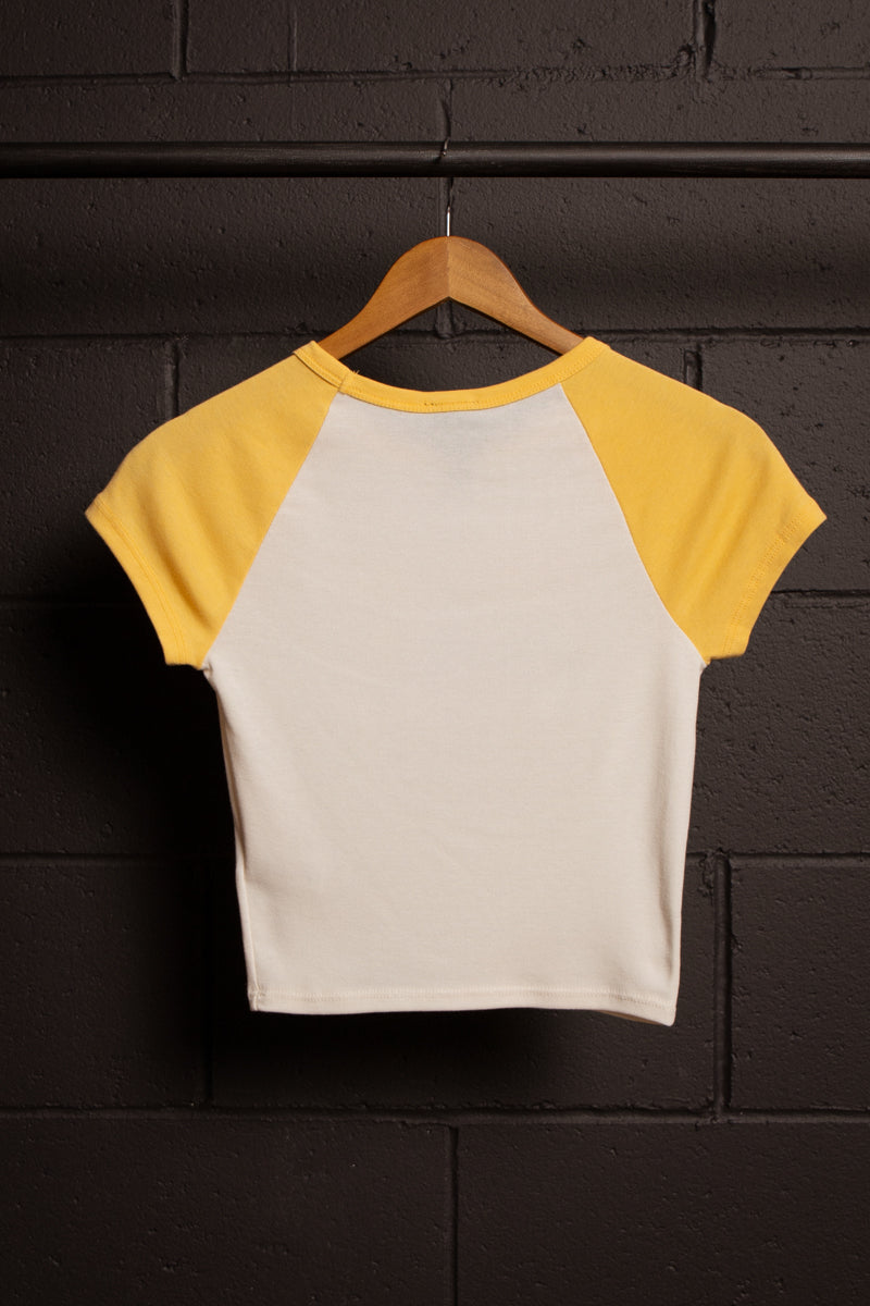 Really - Bobby Jack Crop Raglan Top - Yellow — image 8