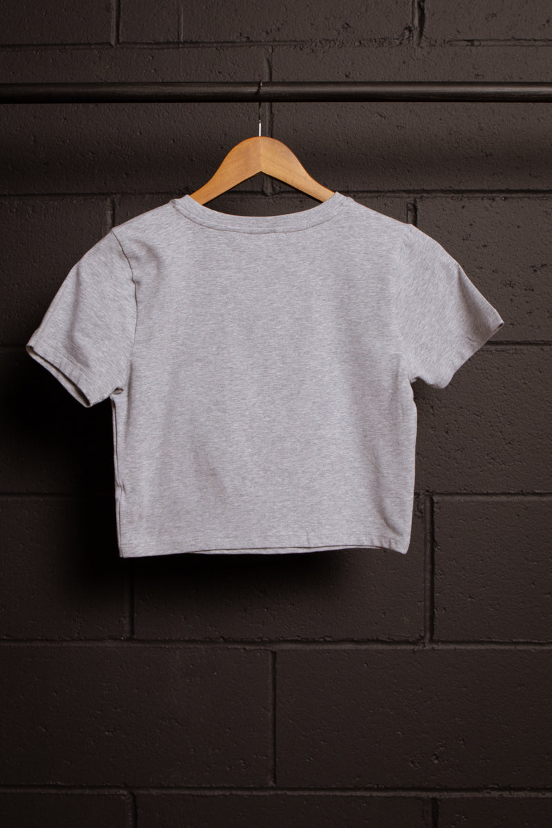 Looking Good- Bobby Jack Baby Tee - Heather Grey — image 9