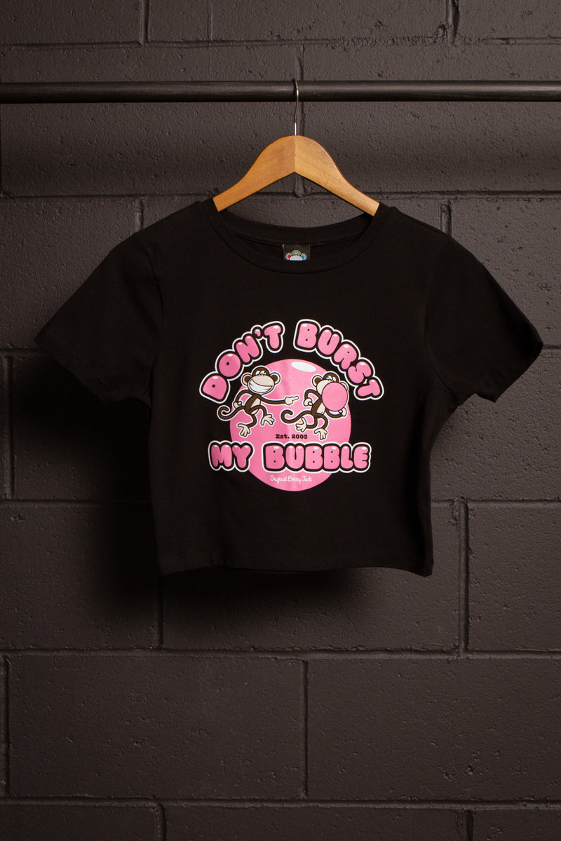 Don't Burst- Bobby Jack Baby Tee - Black — image 9