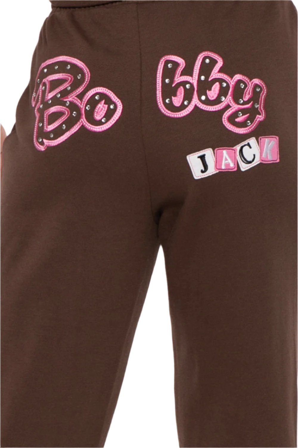 Bobby Jack Hoodie & Pants Set - Don't Burst My Bubble - Brown — image 9