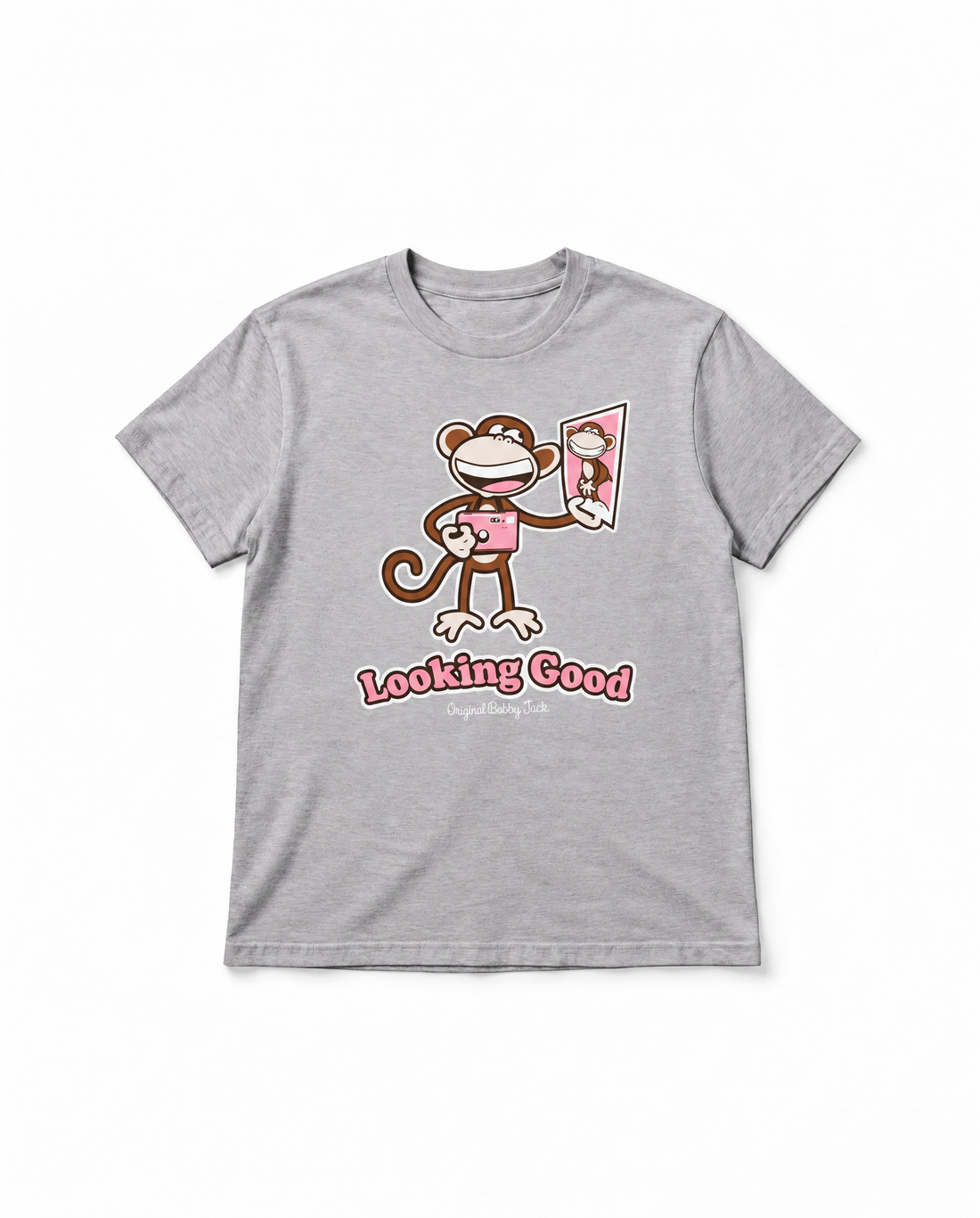 Looking Good - Bobby Jack Unisex T-Shirt - Heather Grey — image 1