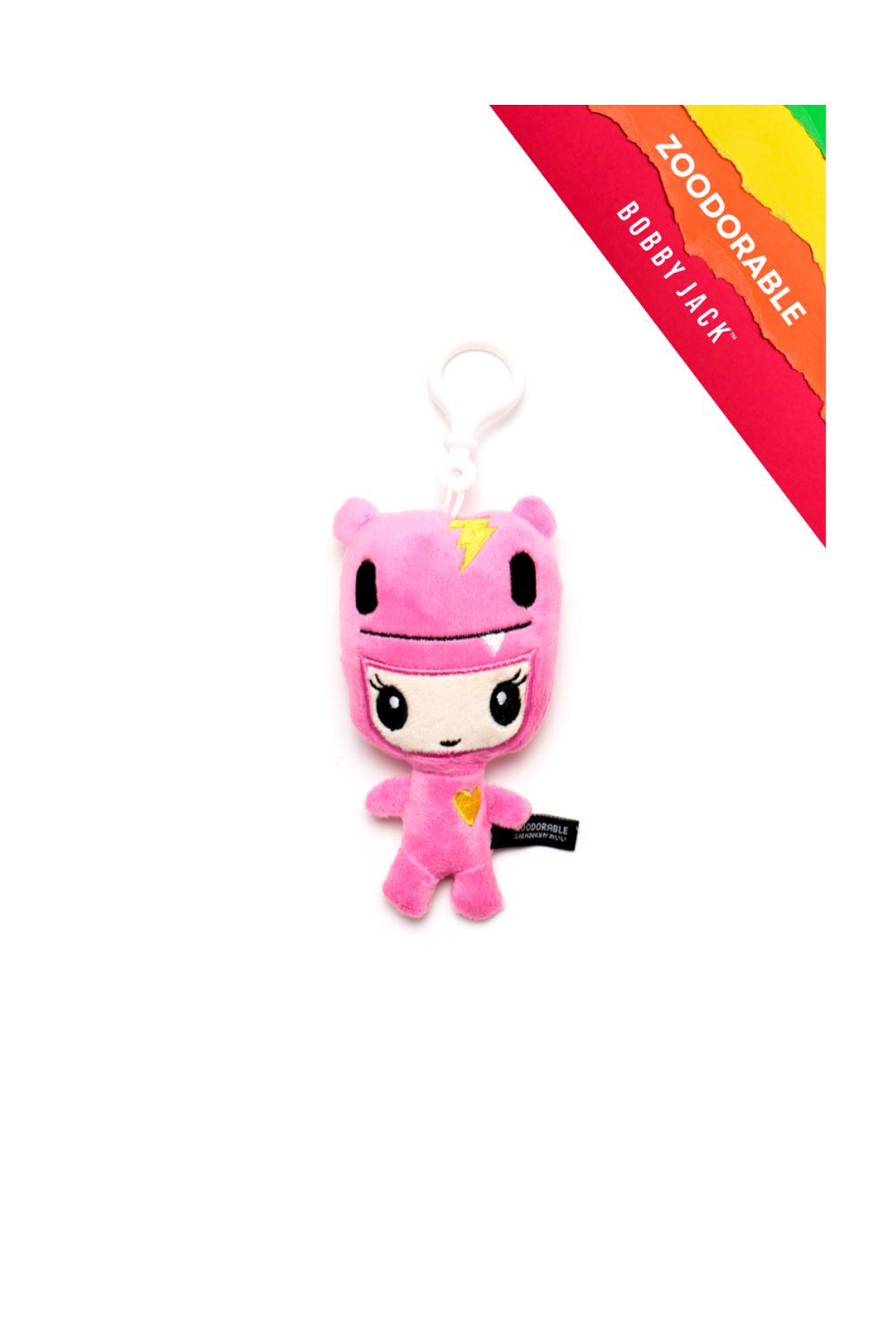 Zoodorable Minto Back Pack Clip Plush Doll - 5in — image 1