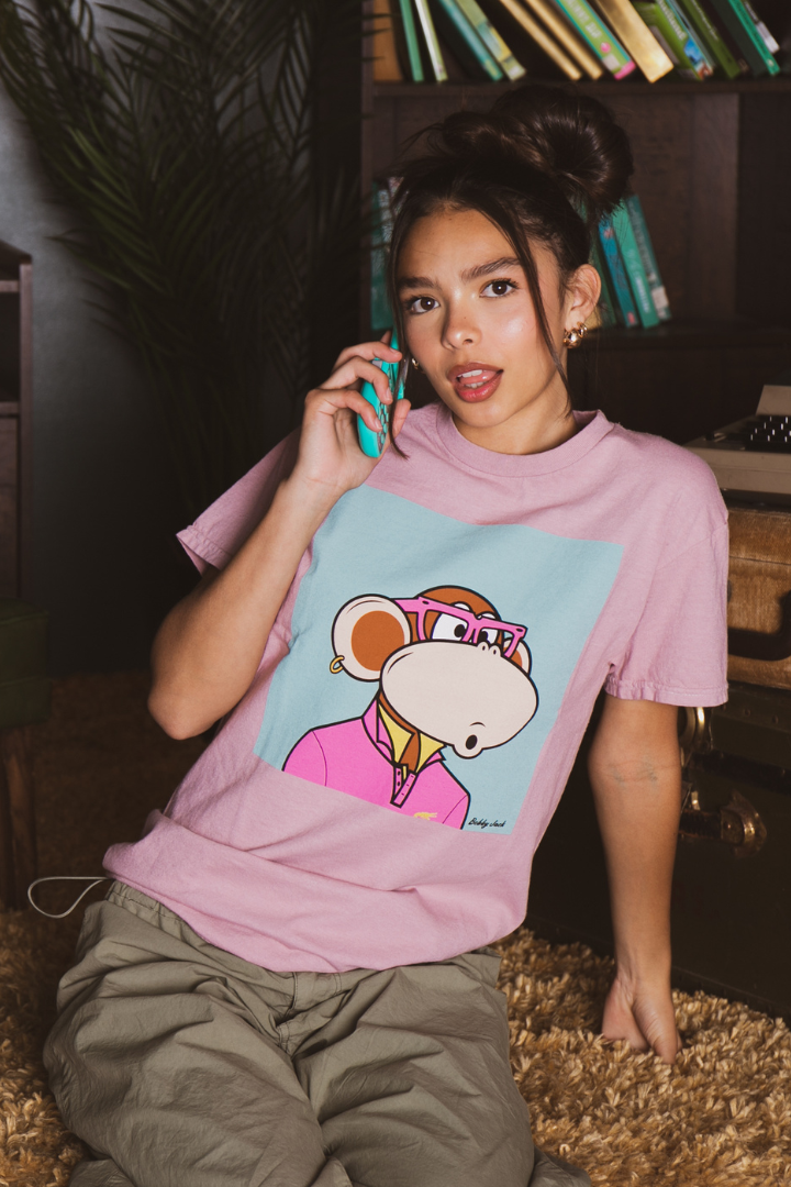 NFT Bobby Jack Oversized Graphic T-Shirt - Bored Preppy — image 7
