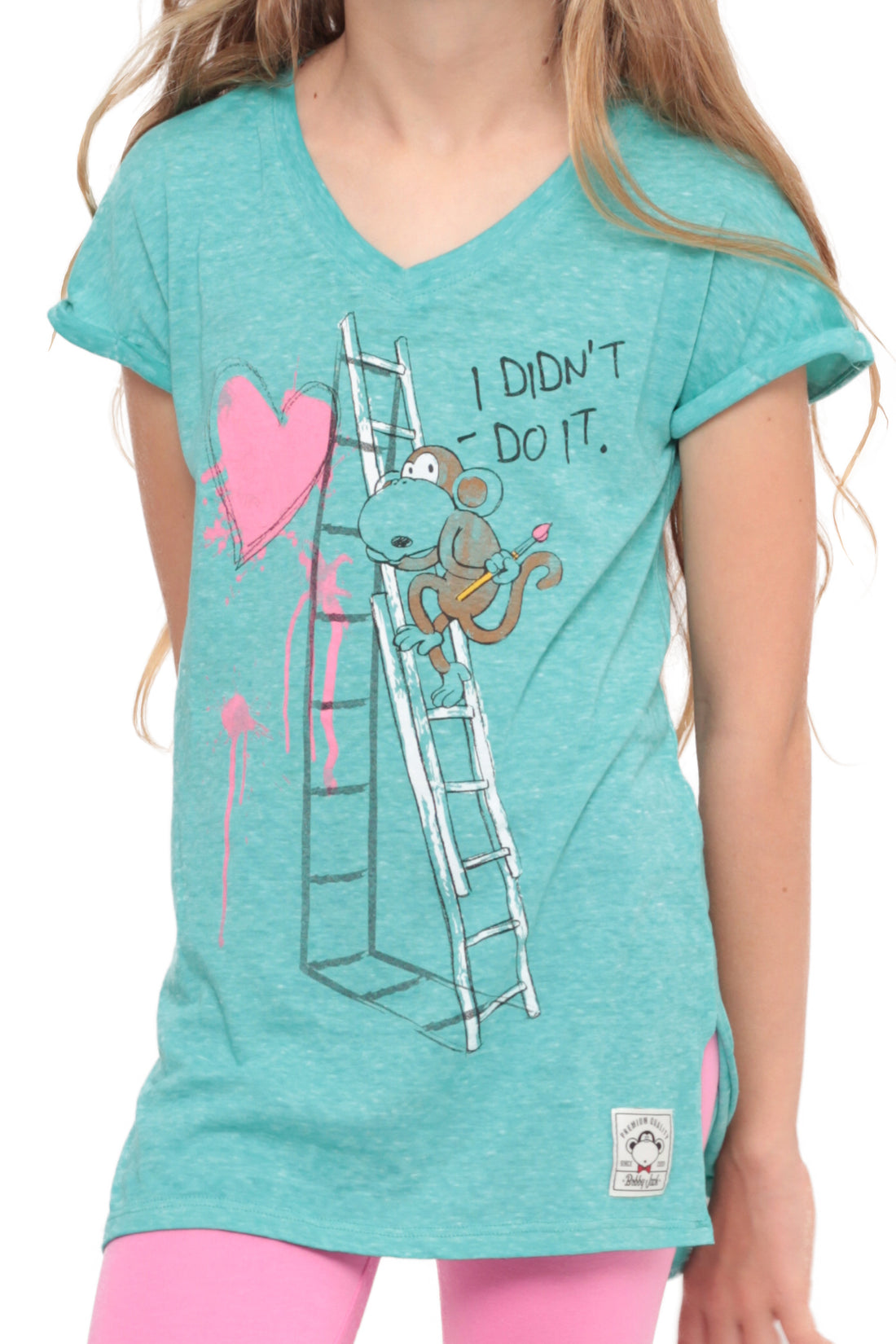 I Didn't Do It | Dolman Top -Aqua — image 3