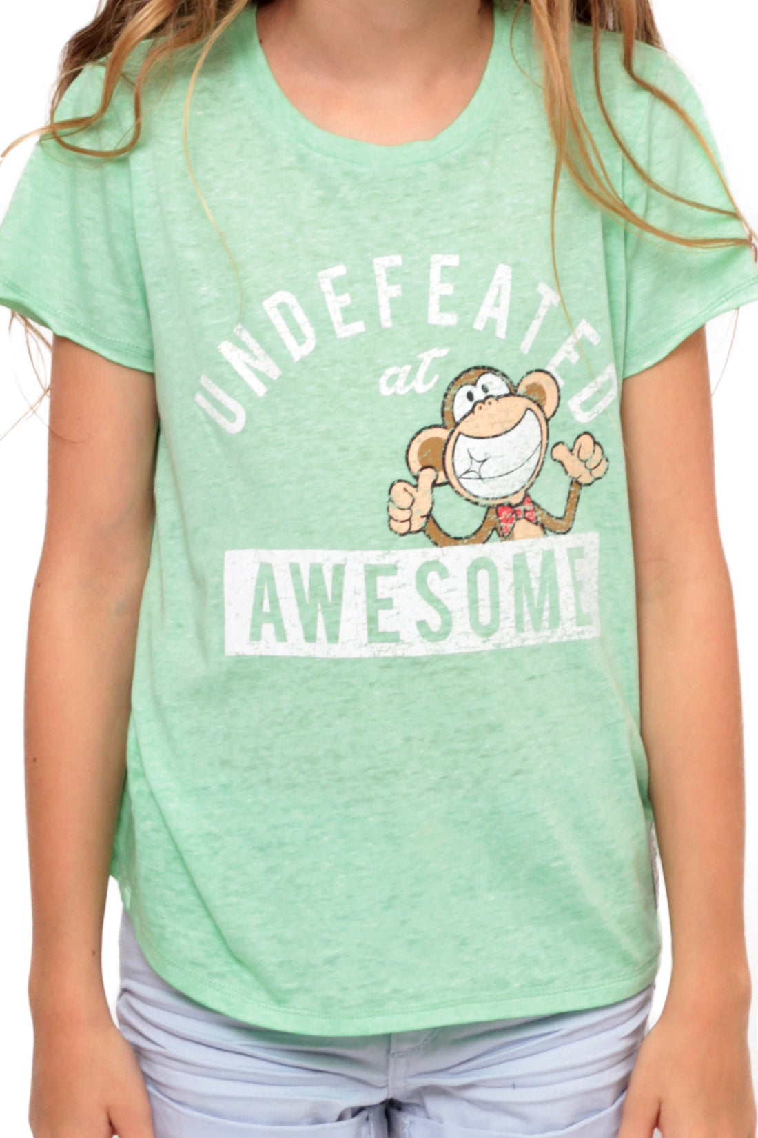 Undefeated At Awesome | Crop Top - Mint — image 3