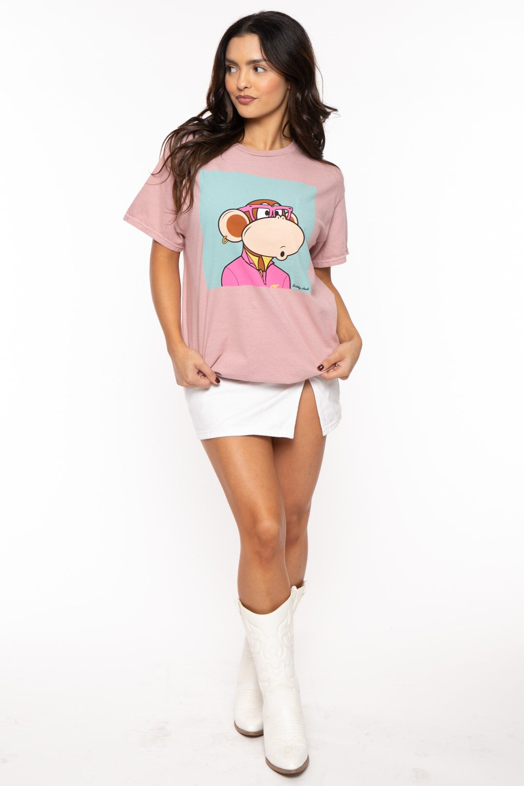 NFT Bobby Jack Oversized Graphic T-Shirt - Bored Preppy — image 3