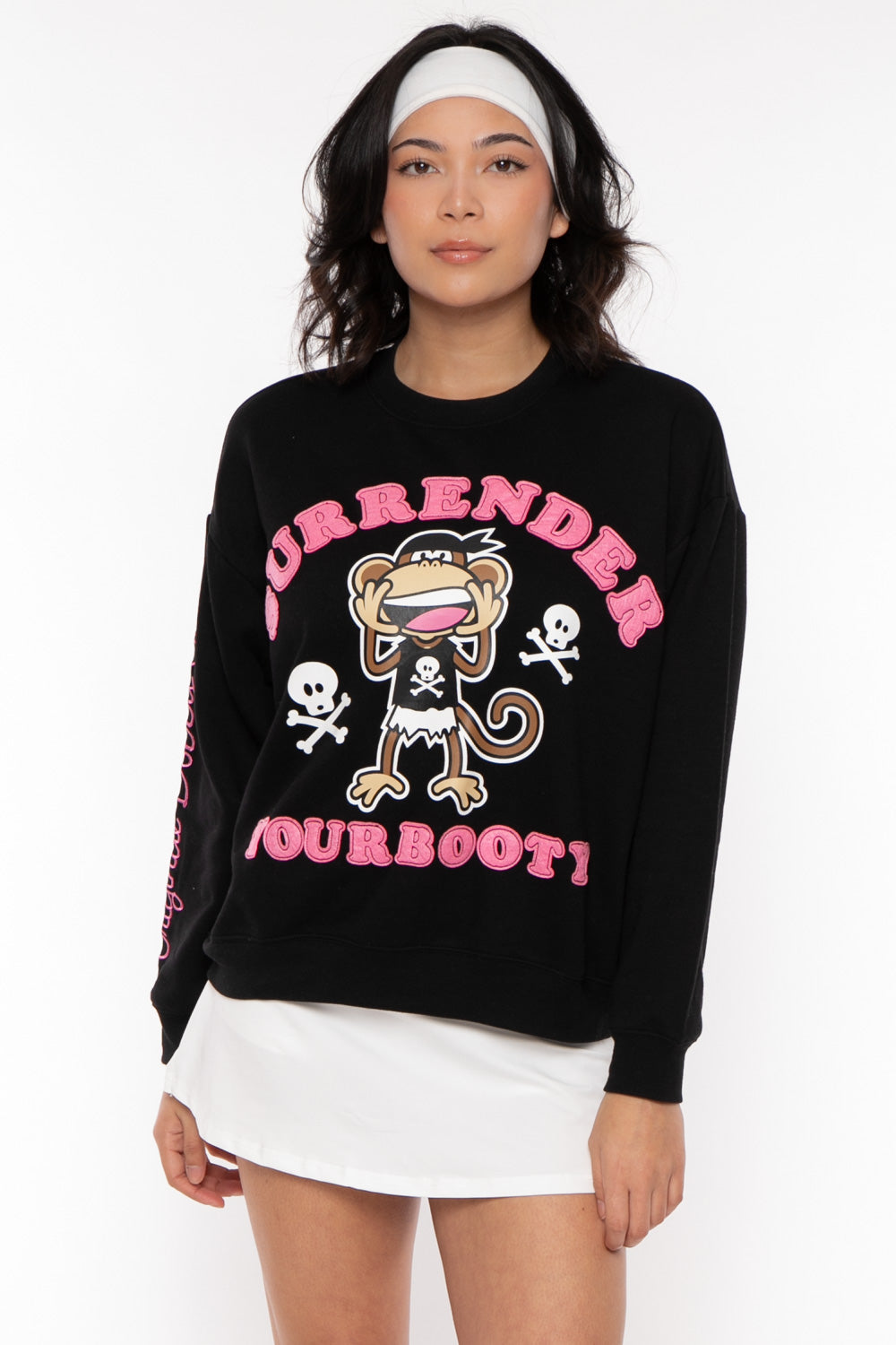 Surrender - Bobby Jack Oversized Premium Sweatshirt - Black — image 9