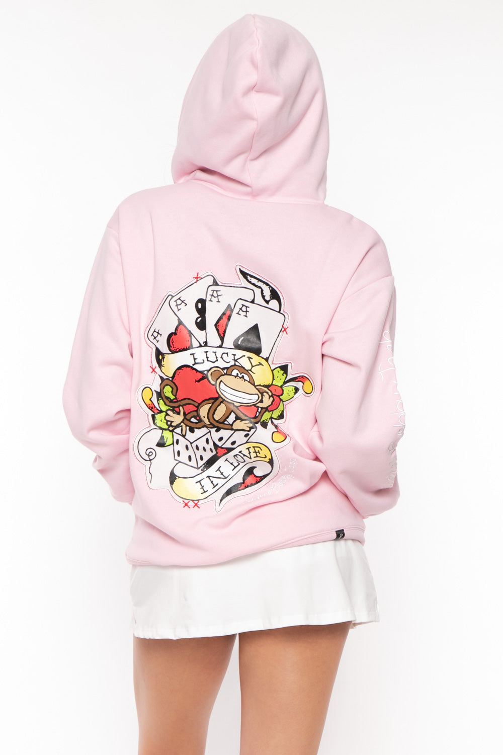 Lucky - Bobby Jack Oversized Premium Zip Hoodie - Pink – Bobby