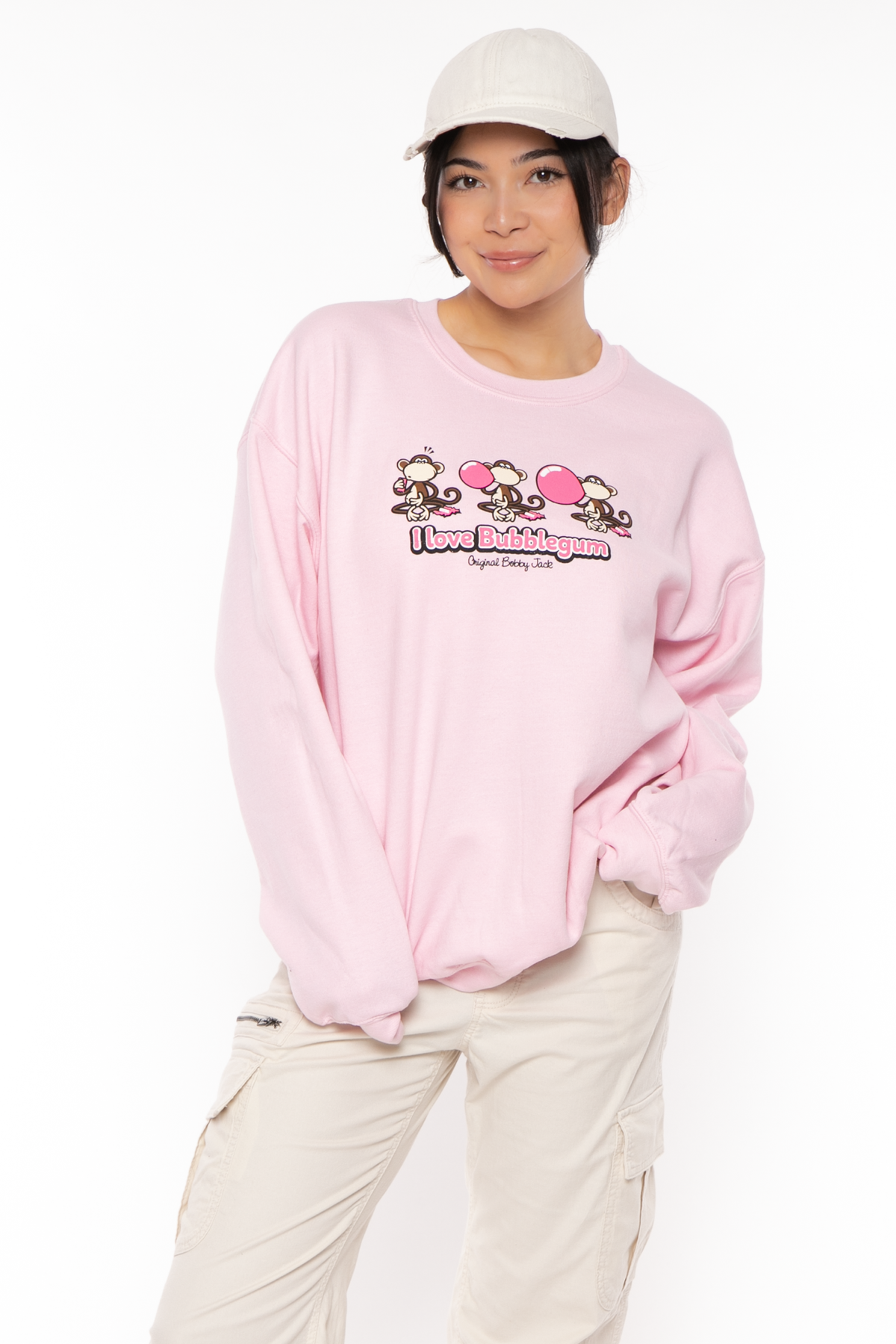 Bubblegum 2025 pink sweatshirt