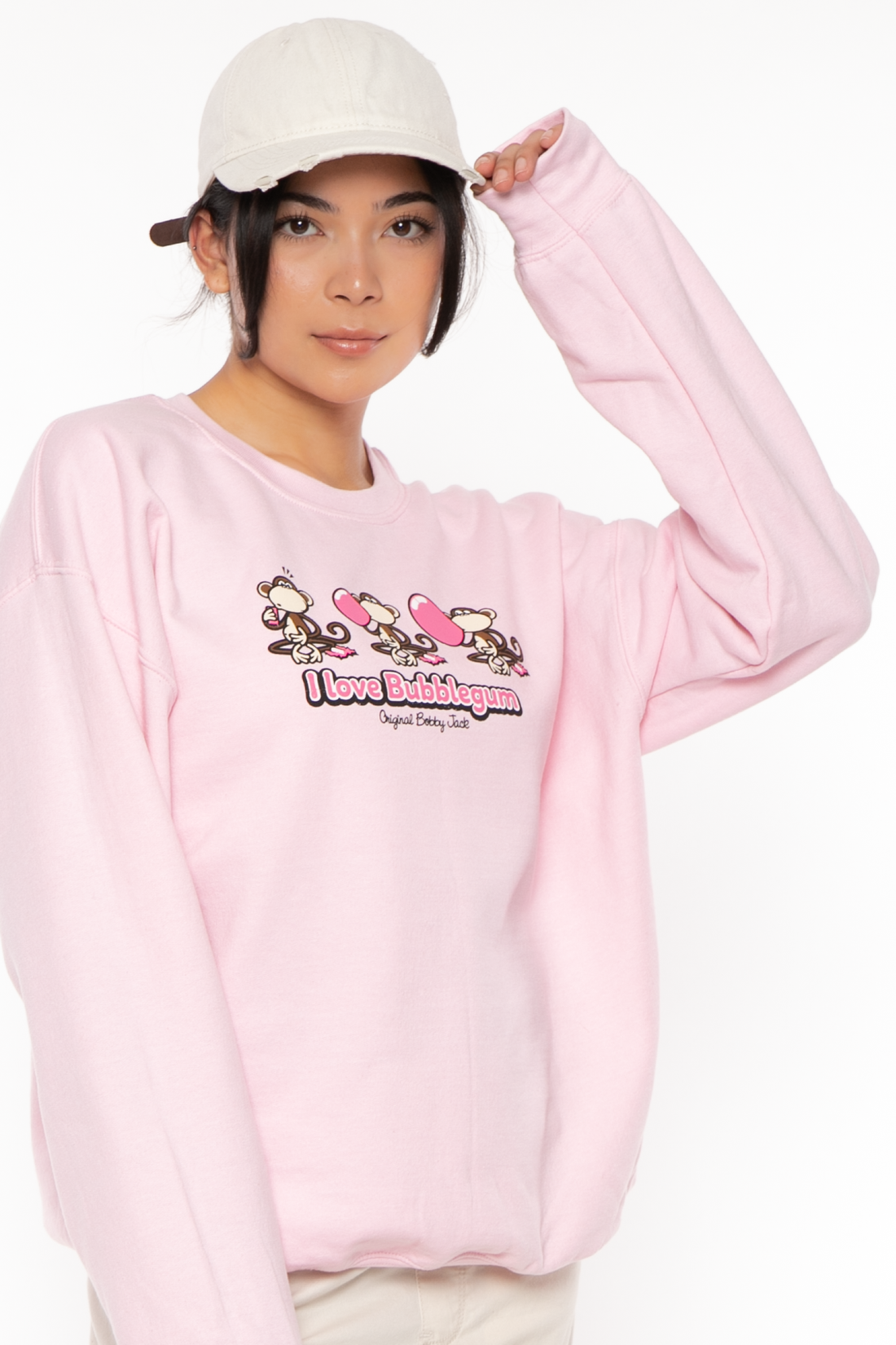 Bubblegum - Bobby Jack Crew Sweatshirt - Pink — image 6