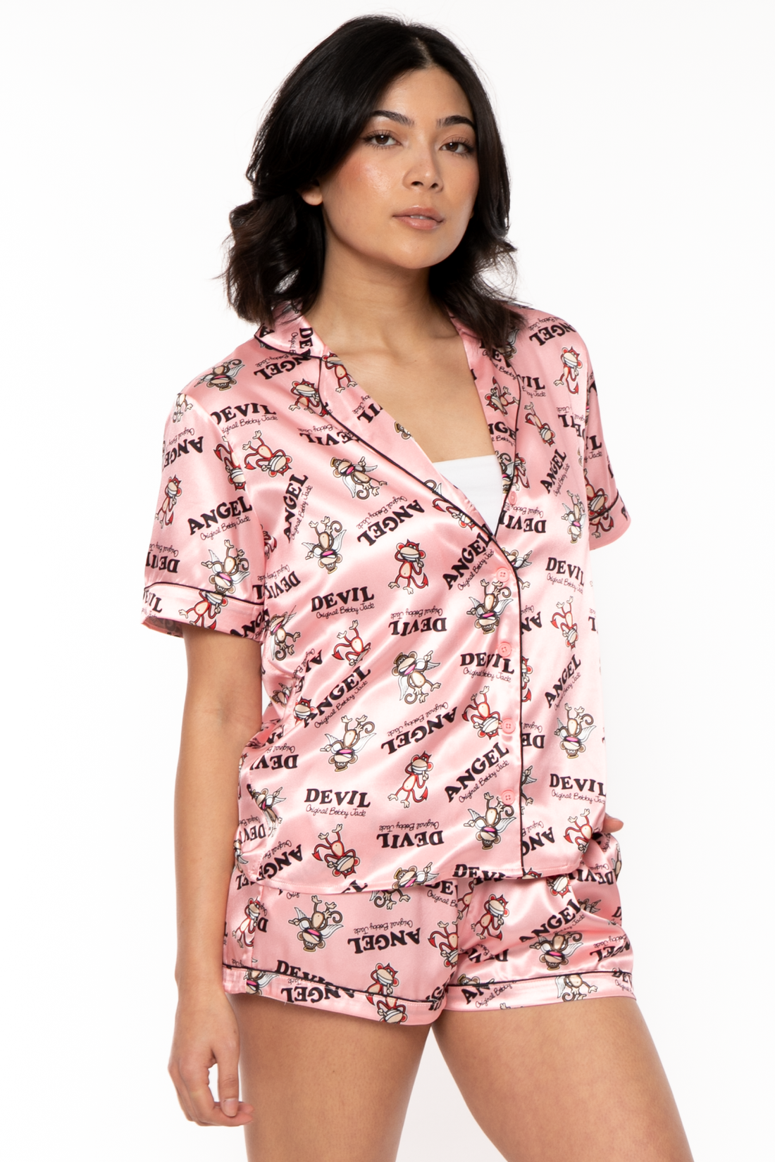 Angel Or Devil - Bobby Jack Pajama Set - Pink — image 7