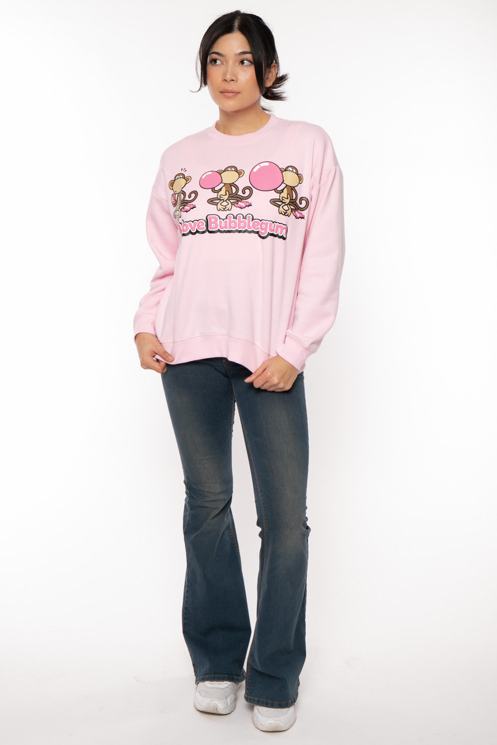 Bubblegum - Bobby Jack Oversized Premium Sweatshirt - Pink — image 12