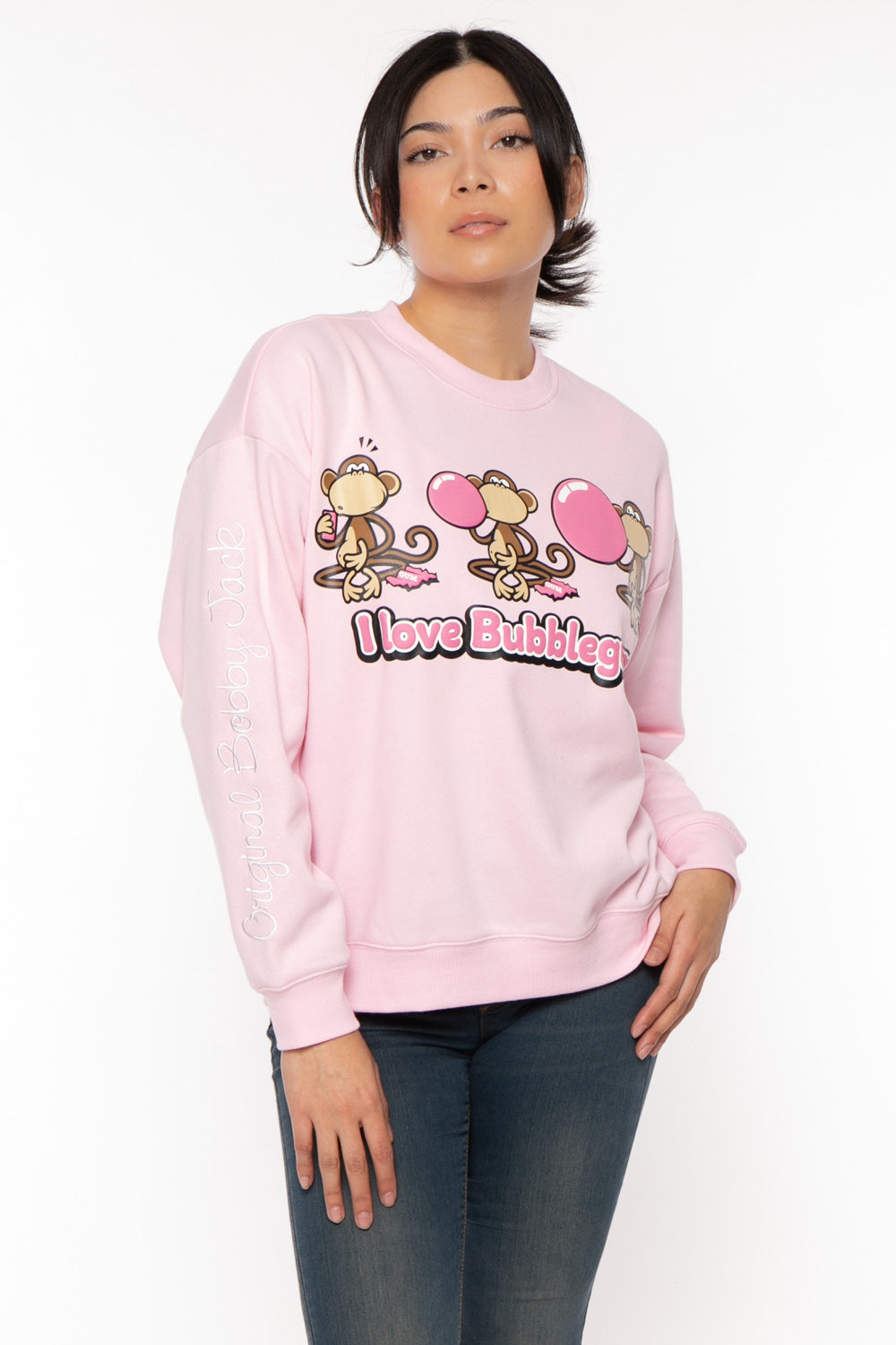 Bubblegum - Bobby Jack Oversized Premium Sweatshirt - Pink — image 13