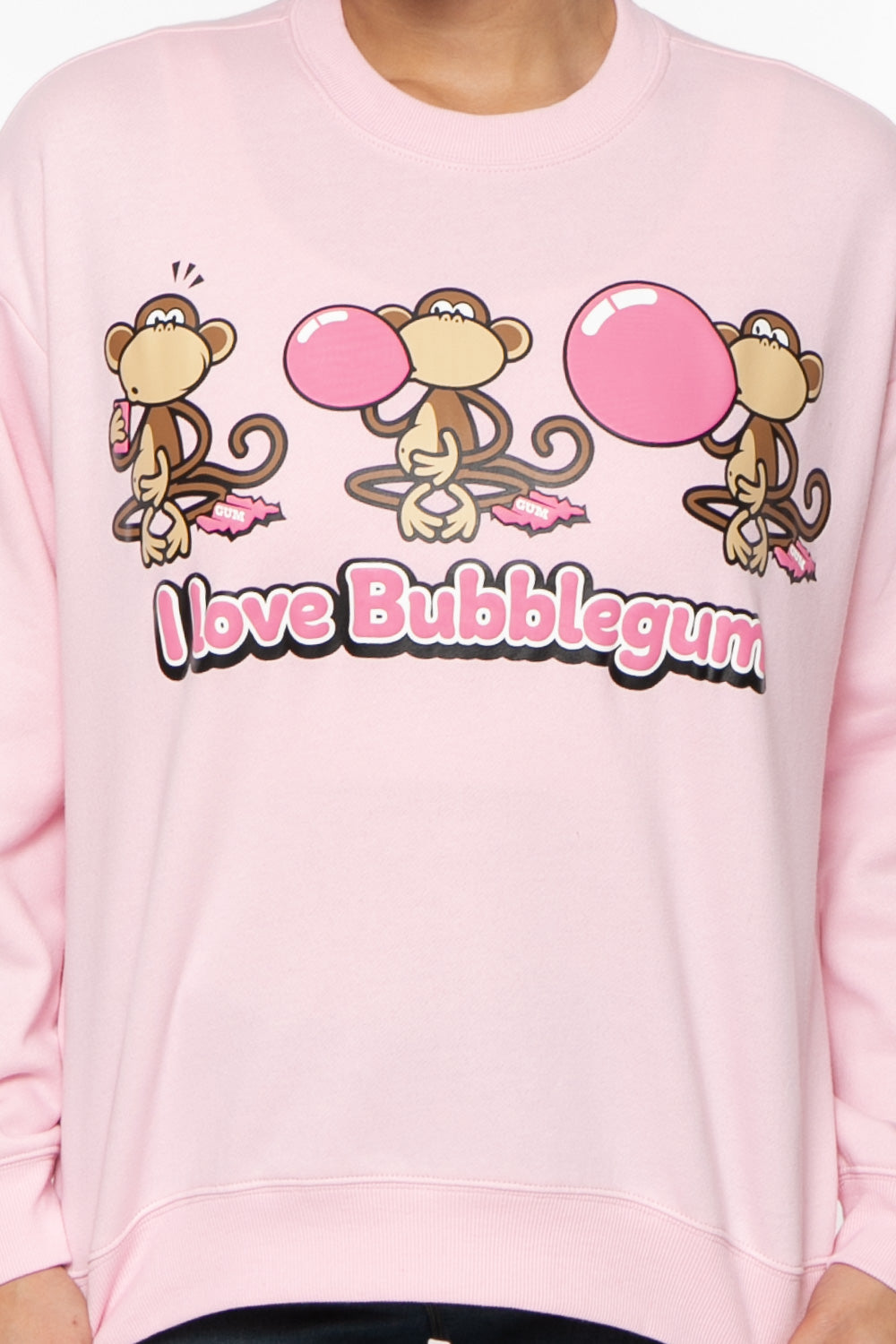 Bubblegum - Bobby Jack Oversized Premium Sweatshirt - Pink — image 9