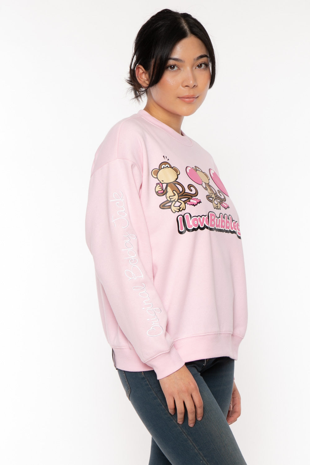 Bubblegum - Bobby Jack Oversized Premium Sweatshirt - Pink — image 8