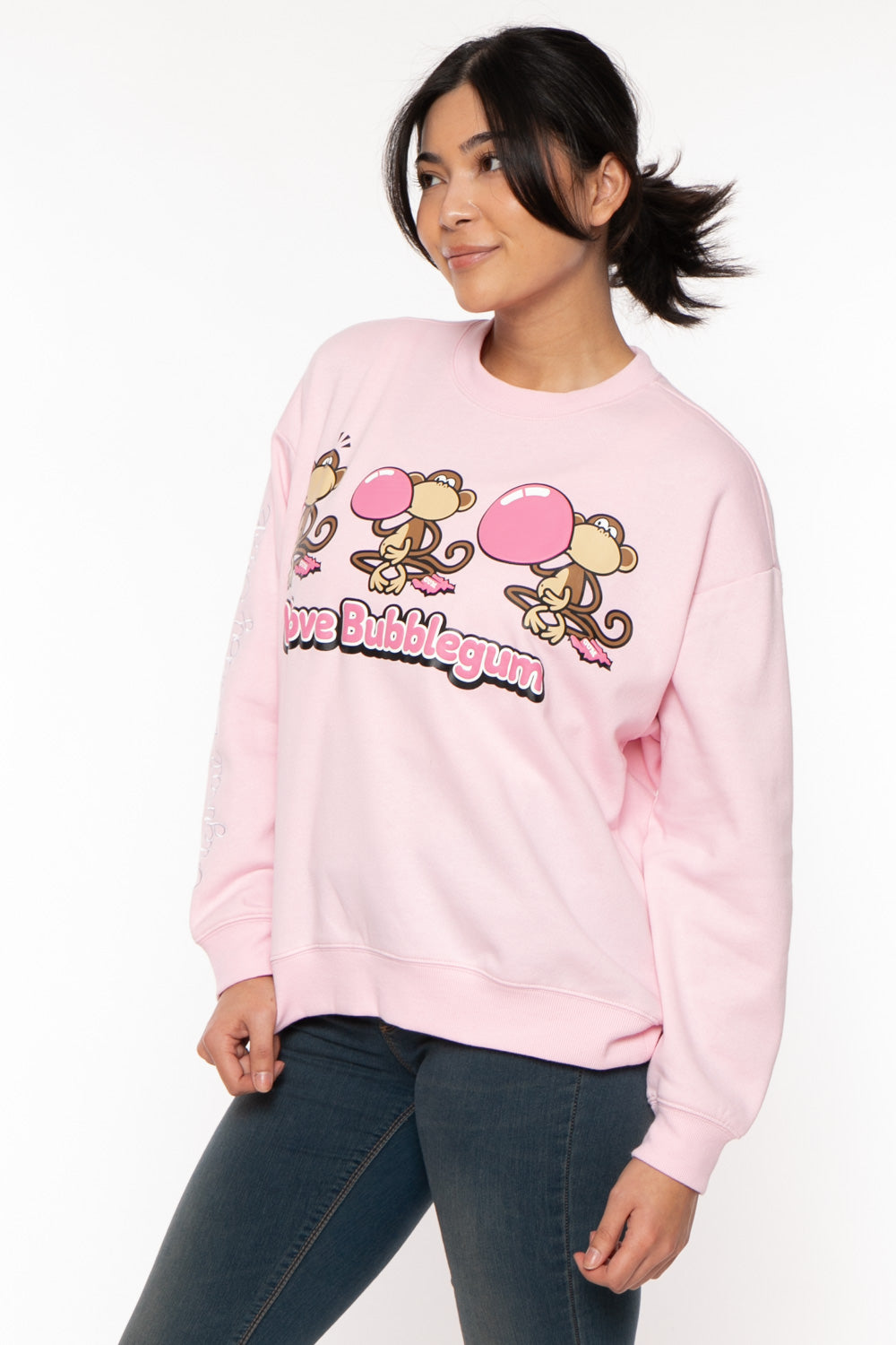 Bubblegum - Bobby Jack Oversized Premium Sweatshirt - Pink — image 15