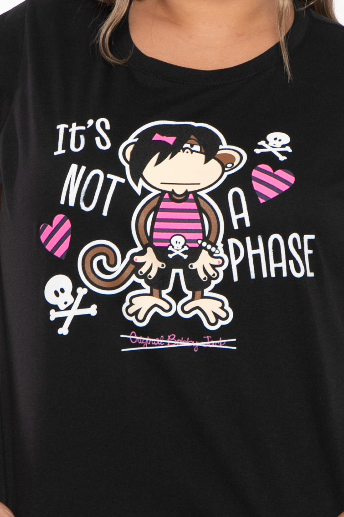 Not A Phase - Bobby Jack Muscle Tee - Black — image 6