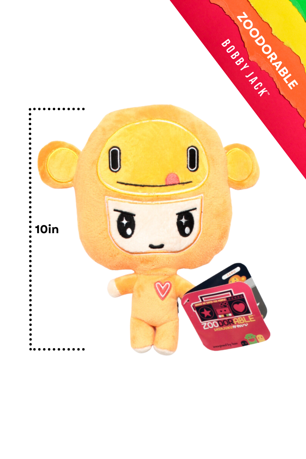 Zoodorable Saru Plush Doll - 10in — image 2