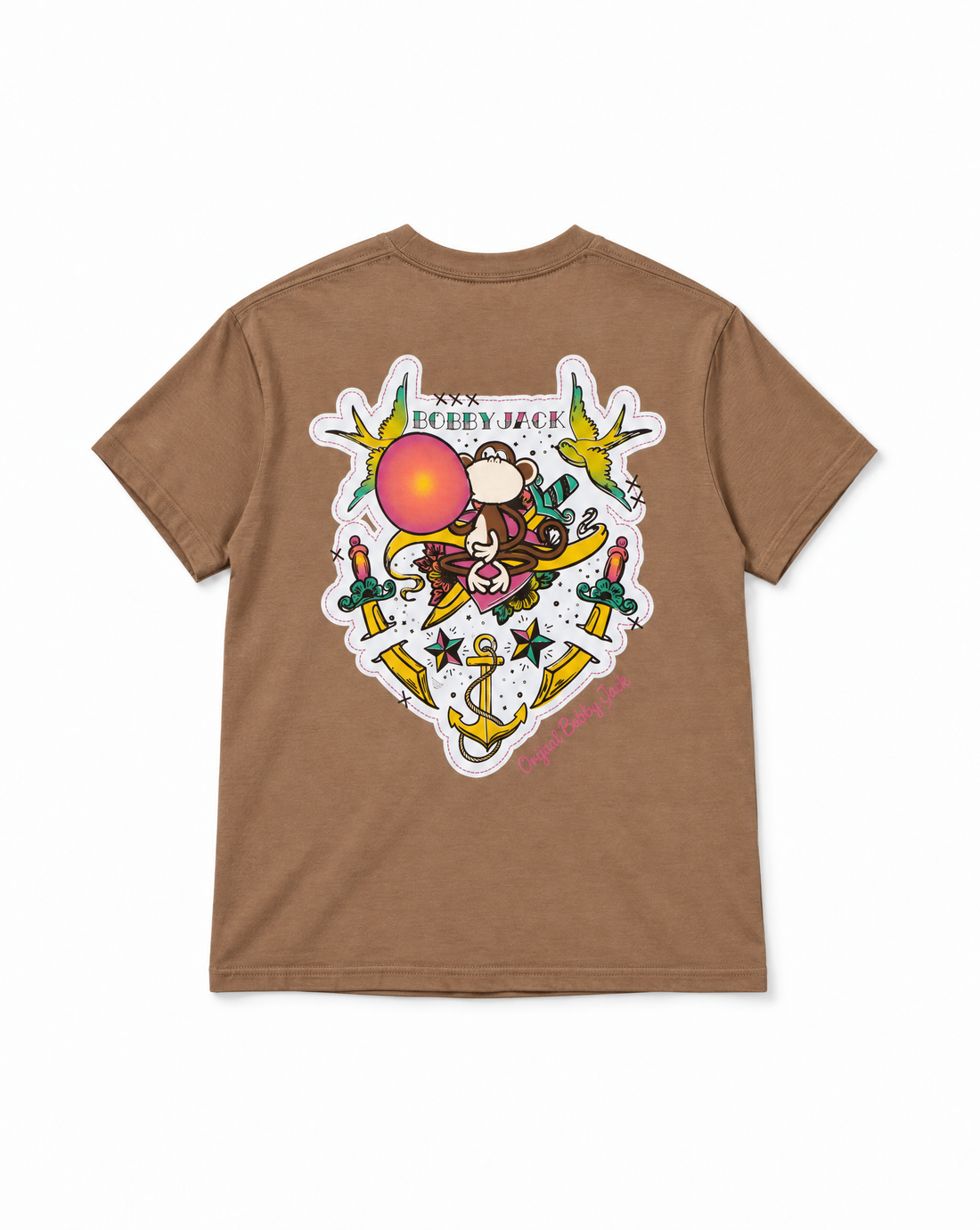 Birds - Bobby Jack Limited Unisex T-Shirt - Brown — image 1