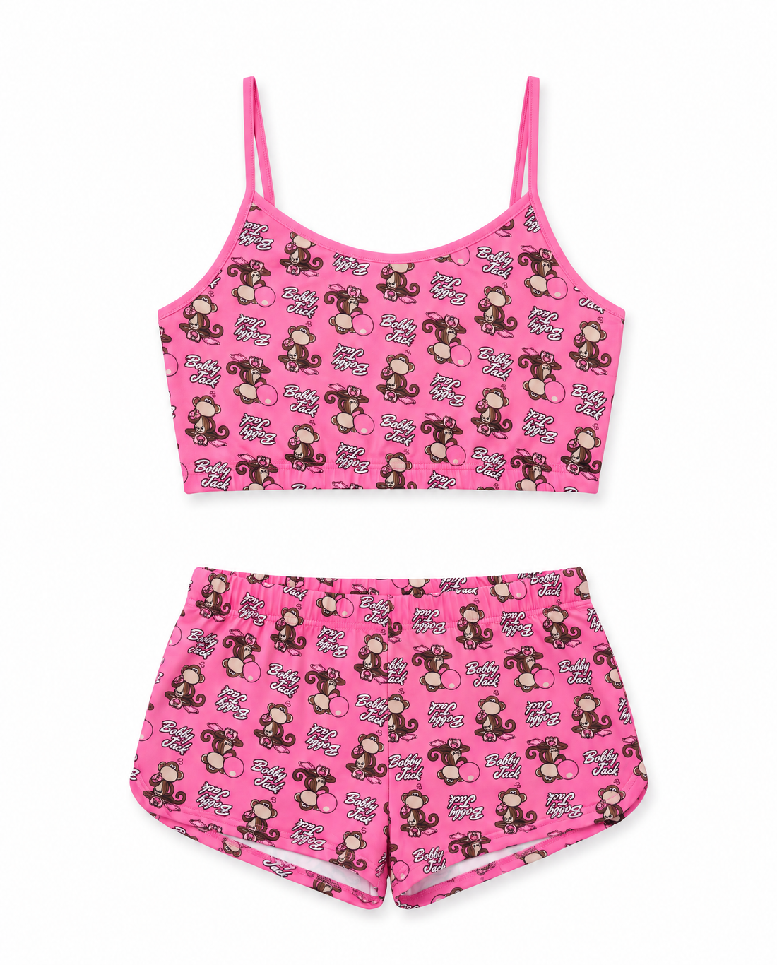 Bubblegum - Bobby Jack 2 Piece Lounge Set - True Pink — image 1