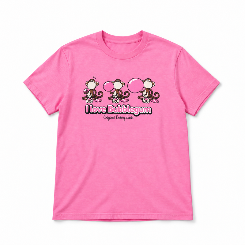 Bubblegum - Bobby Jack Boyfriend T-Shirt -Pink