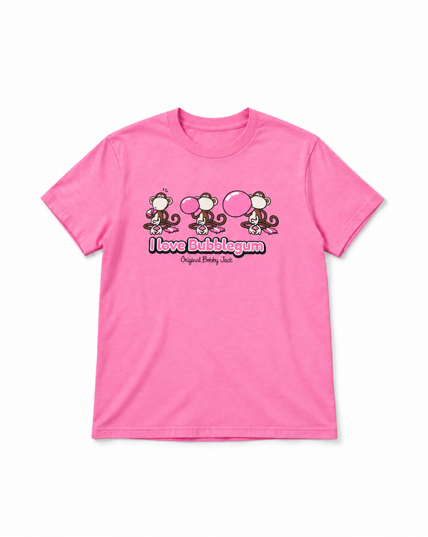 Bubblegum - Bobby Jack Boyfriend T-Shirt -Pink