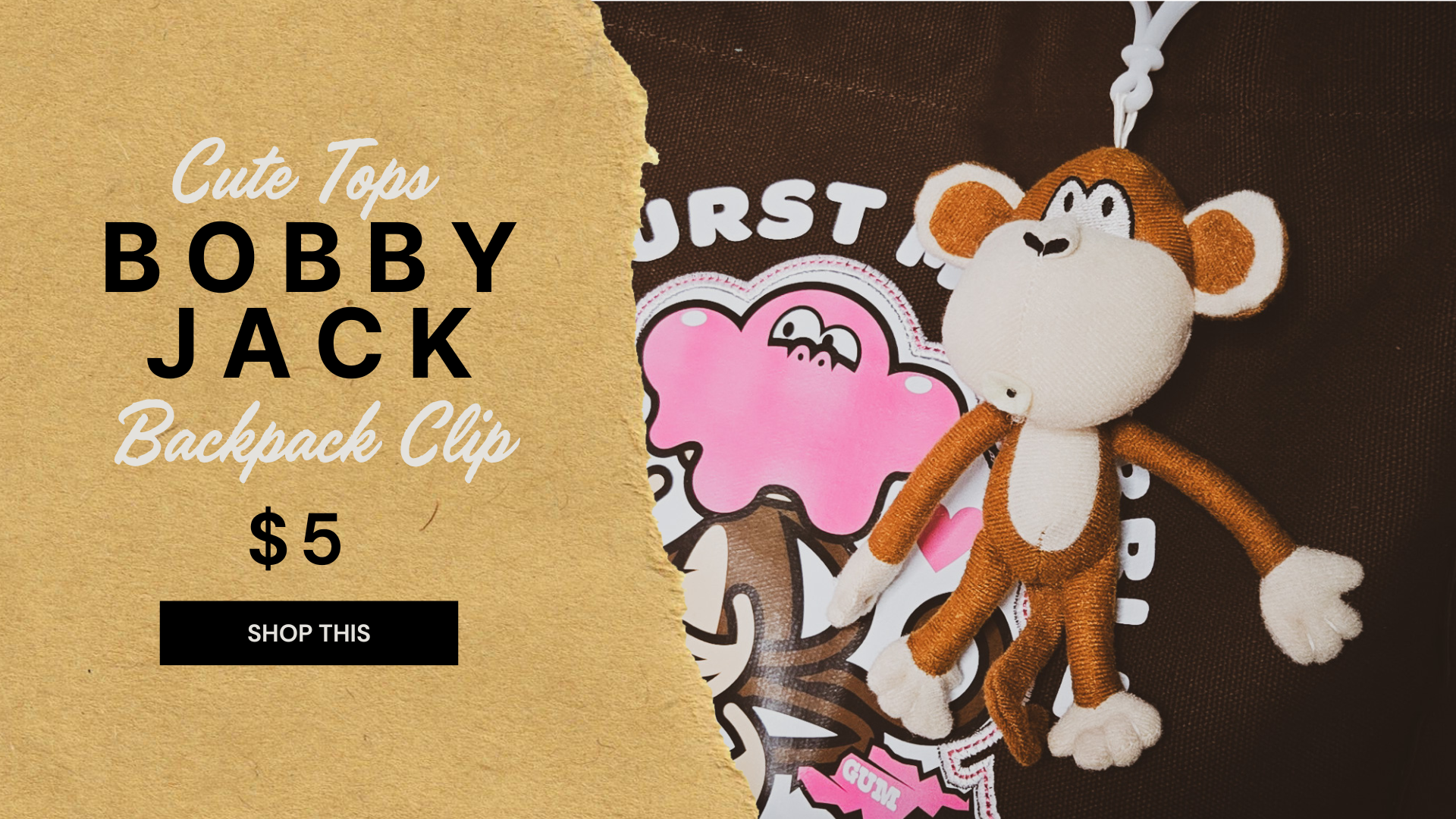 Bobby jack monkey plush sales